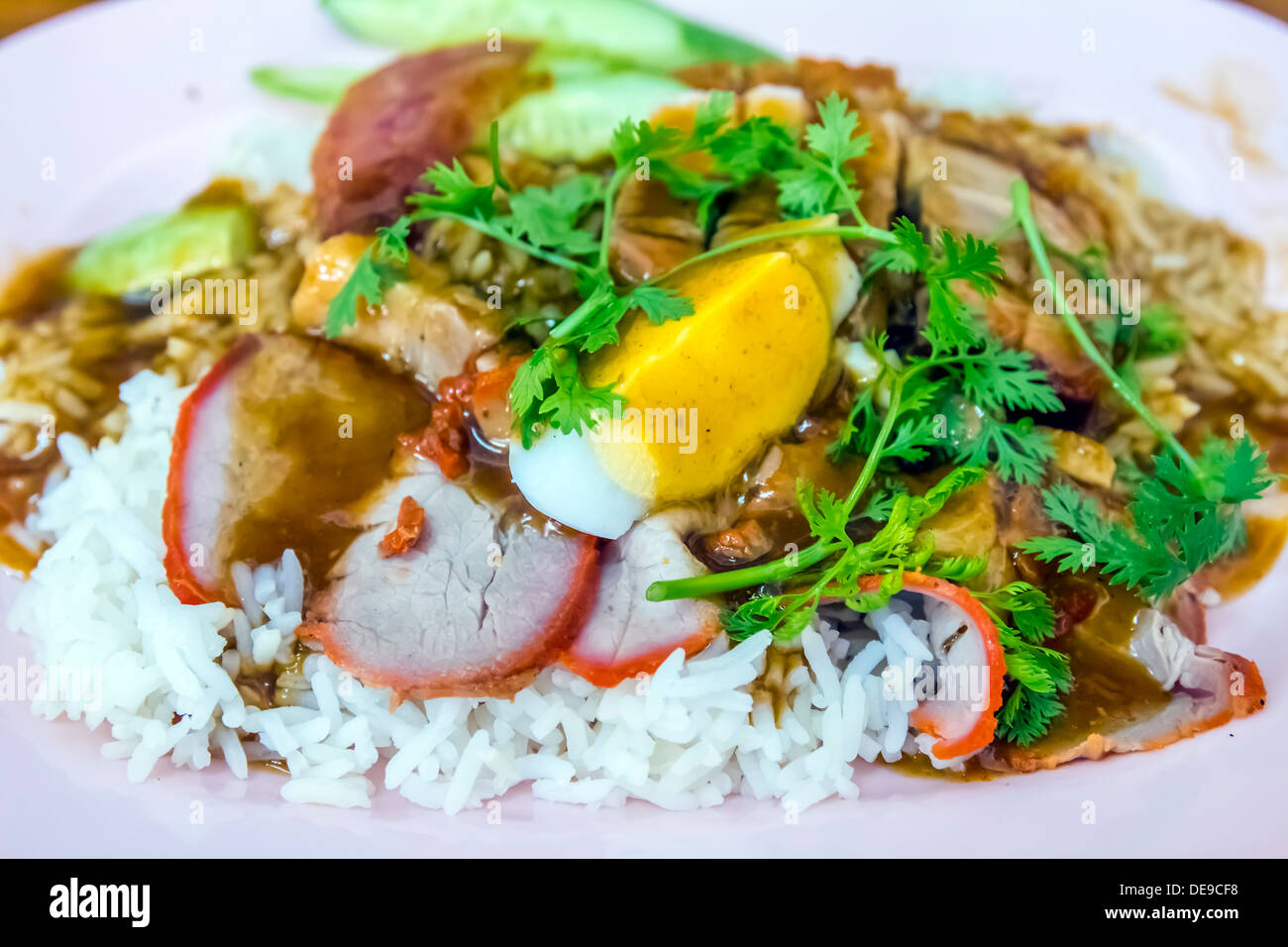 asian chicken barbecue bbq china chinese cooked cuisine delicious diet dining dinner dish eat egg food fry gourmet green thai Stock Photo