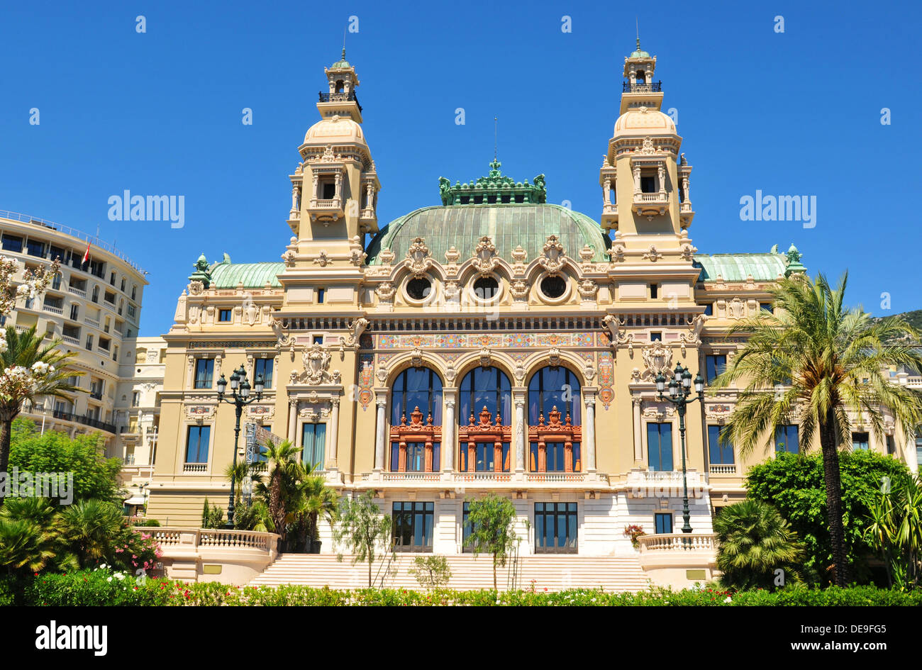 Architecture of Opera de Monte Carlo in Monaco Stock Photo Alamy