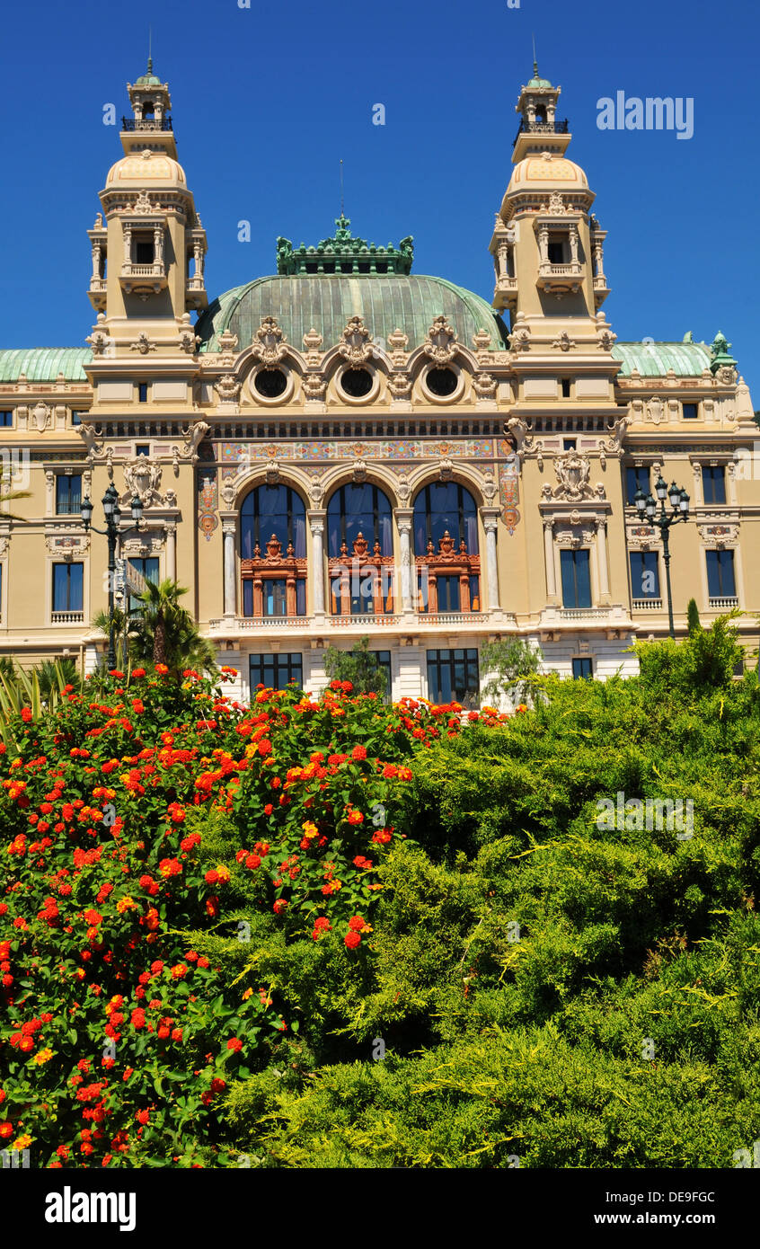 Architecture of Opera de Monte Carlo in Monaco Stock Photo - Alamy