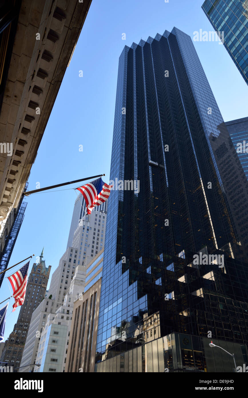 Trump Tower, 5th Avenue, Manhattan, New York City, New York, USA Stock Photo