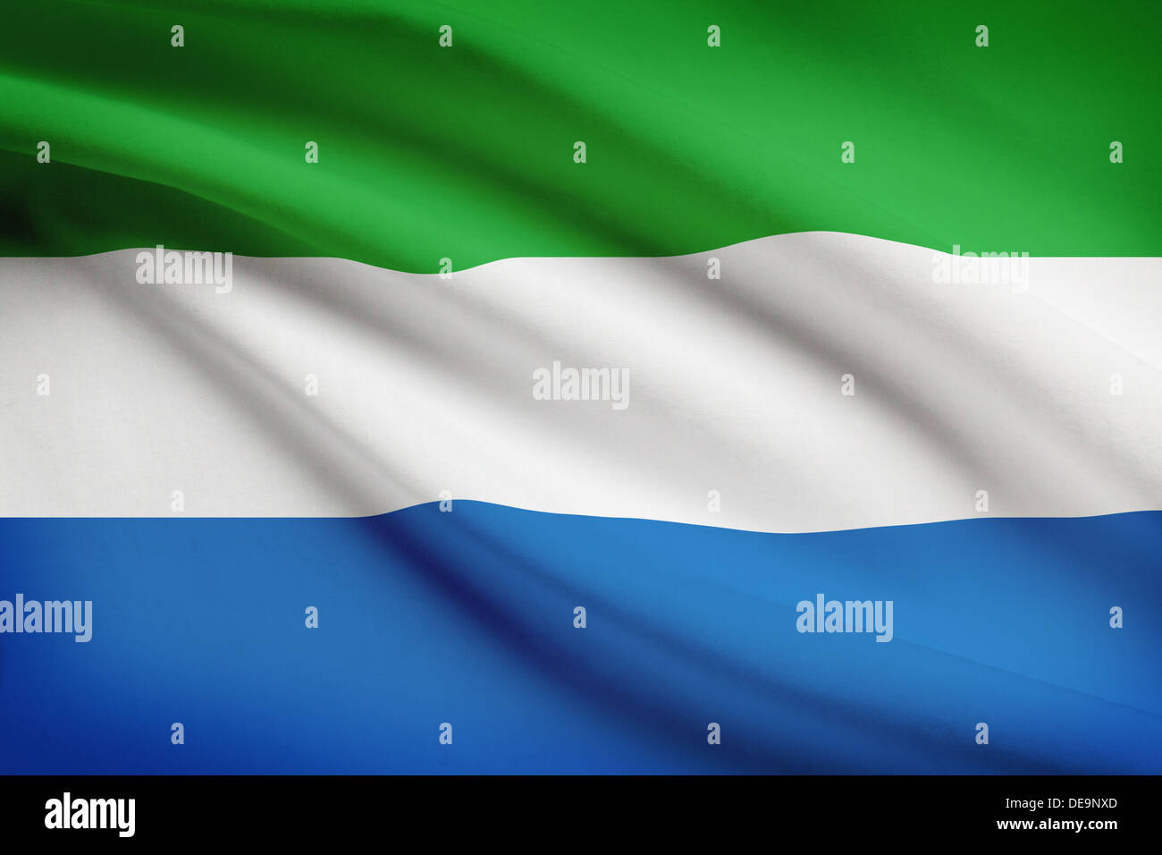 Waving sierra leonean flag hires stock photography and images Alamy — free download