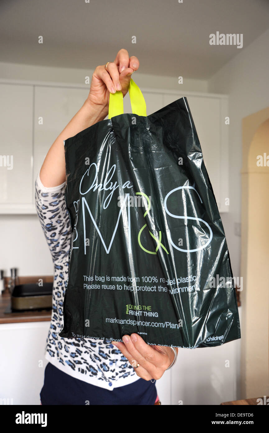 Marks and spencer bag hi-res stock photography and images - Alamy