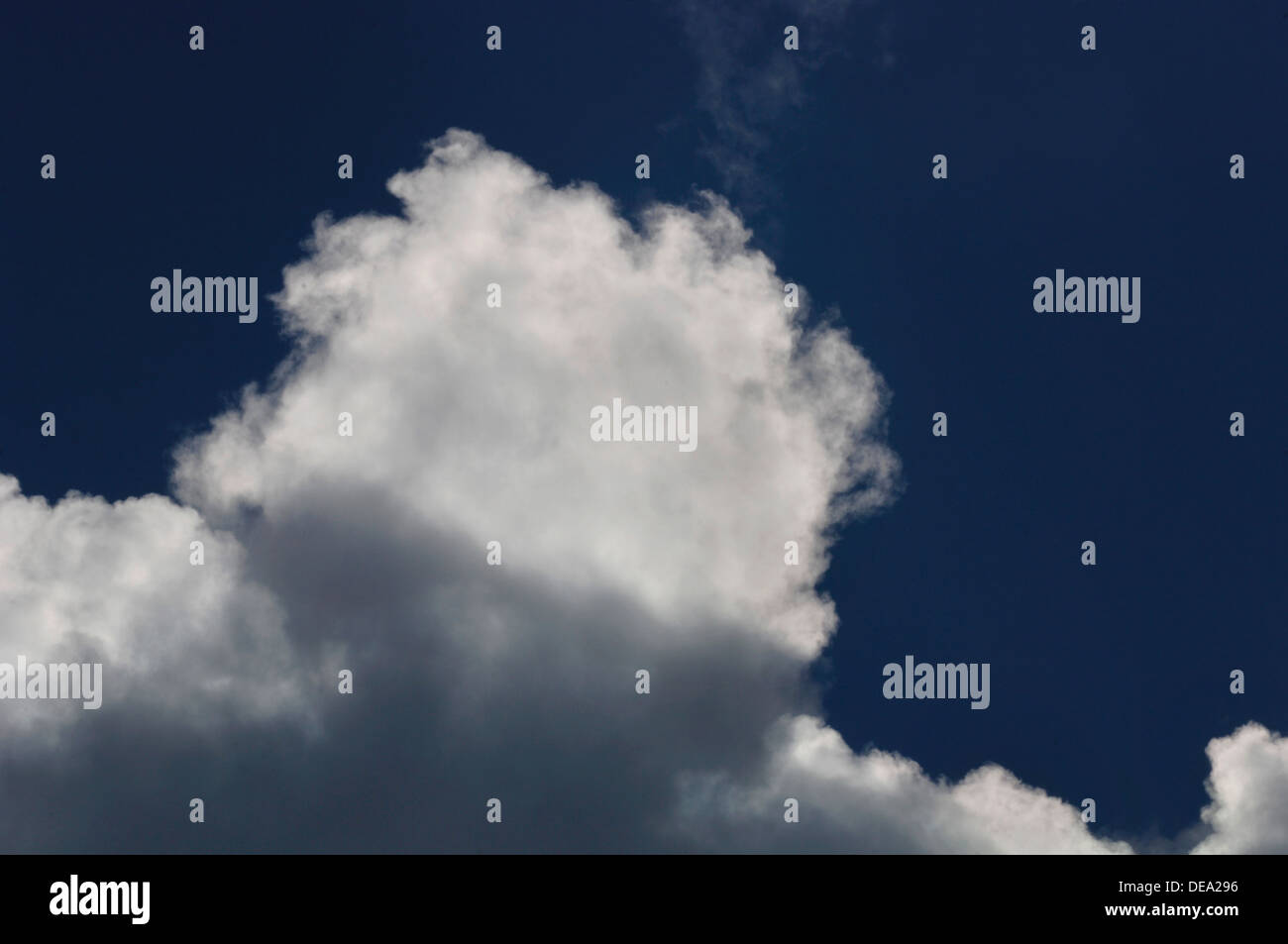 Blue Sky & White Clouds. Stock Photo