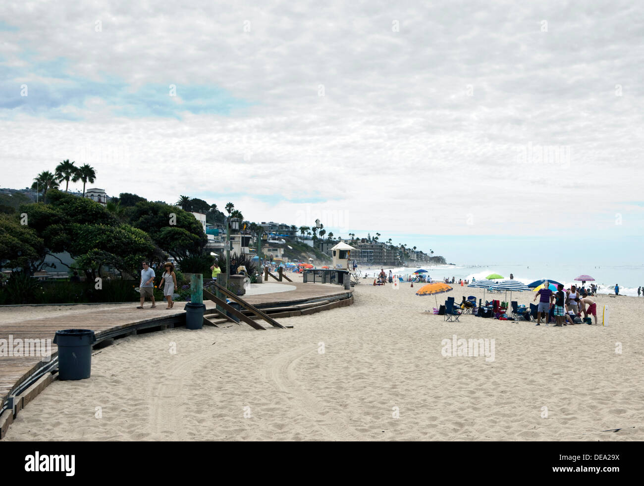 A view of Laguna Beach in Orange County, California Stock Photo