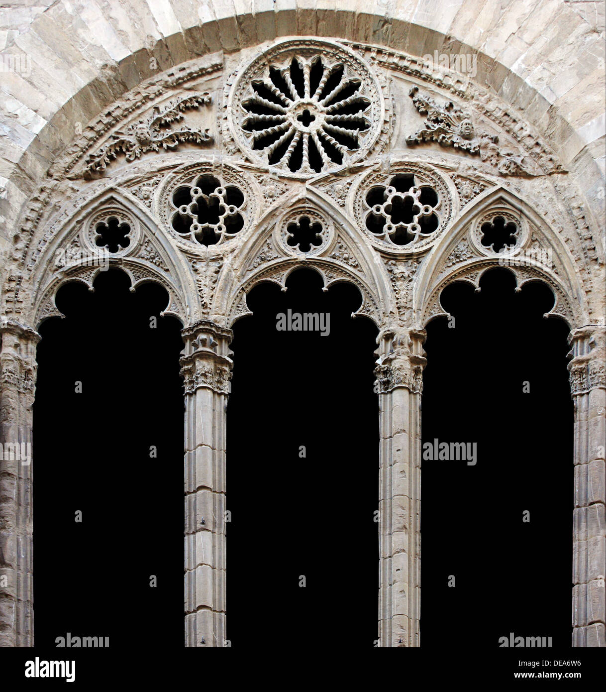 Facade of Italian building Stock Photo - Alamy