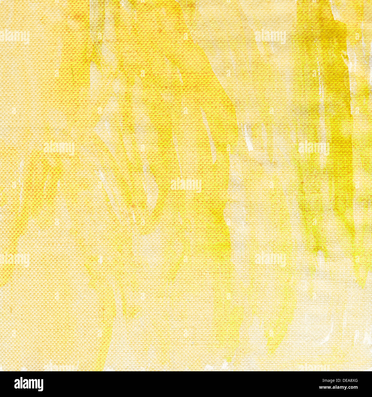 Yellow canvas texture background Stock Photo - Alamy