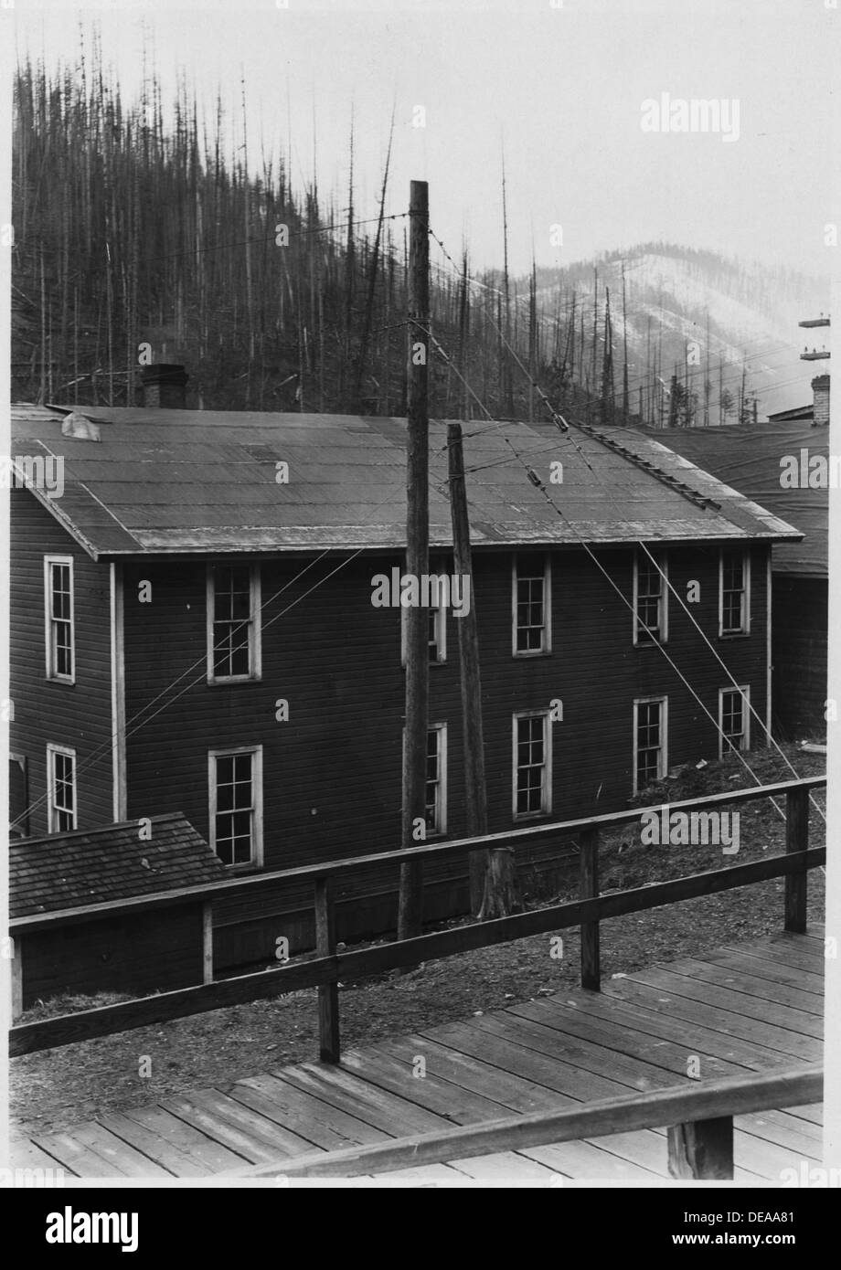 Avery, Idaho. Unknown building 298394 Stock Photo Alamy