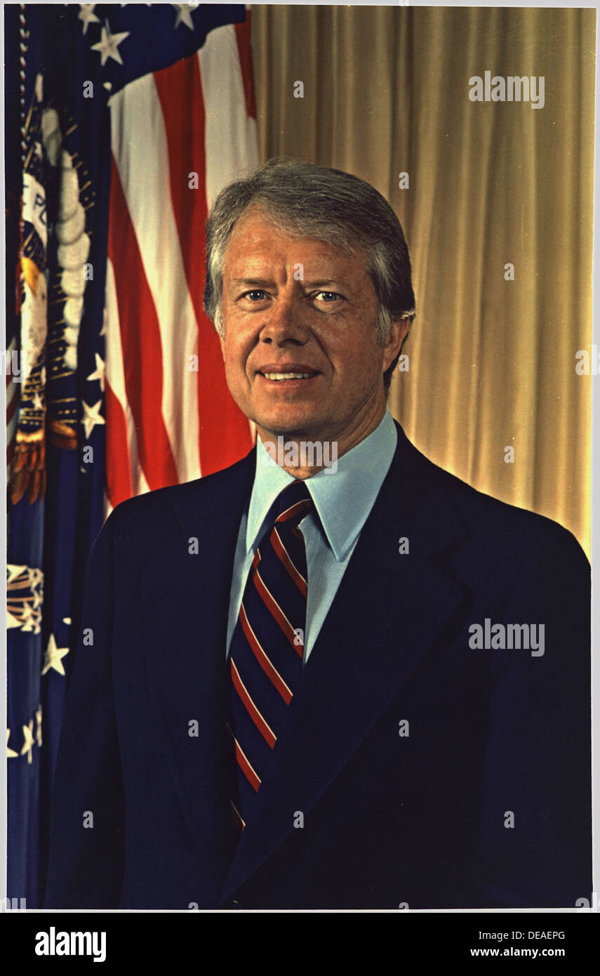 James Earl Jimmy Carter 5585 Stock Photo Alamy