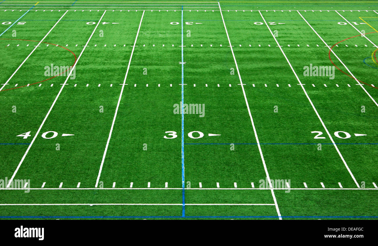 american football field