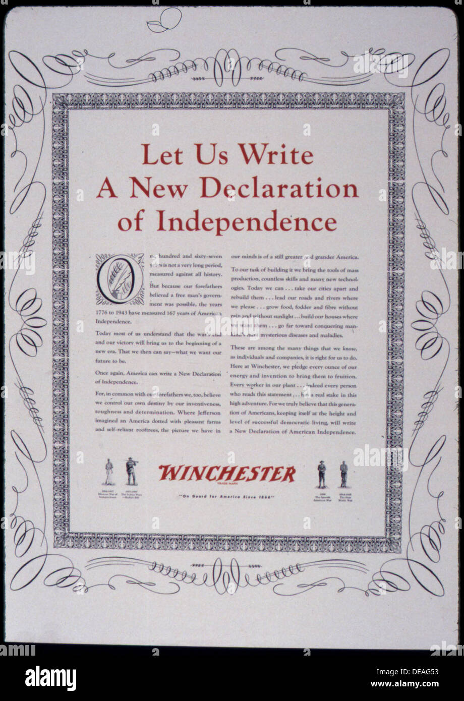 paul stahr a new declaration of independence