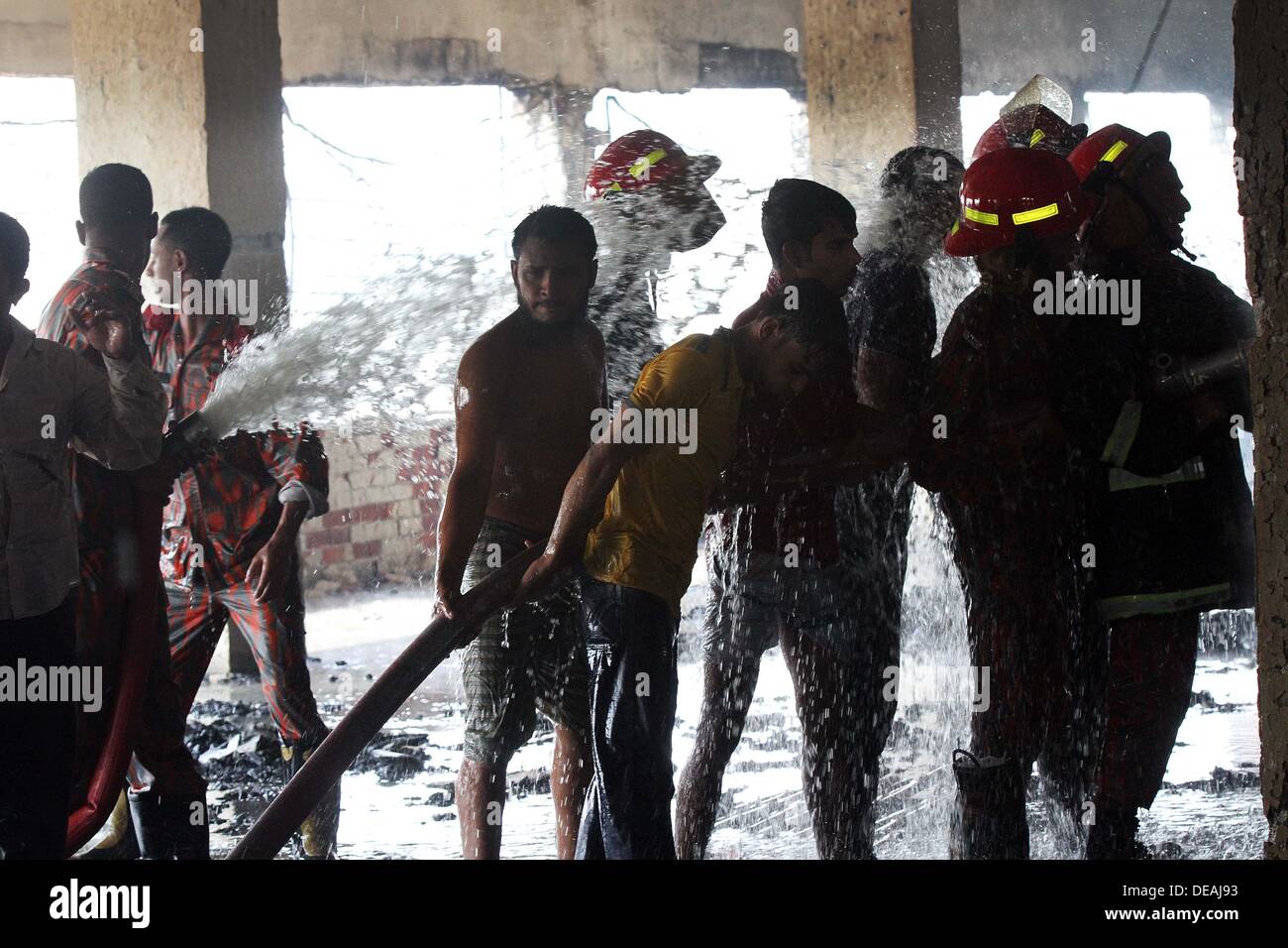 Poor working conditions, factories High Resolution Stock Photography