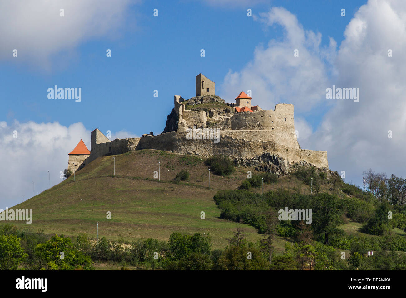 Romania Transylvania, Rupea castle Stock Photo Alamy