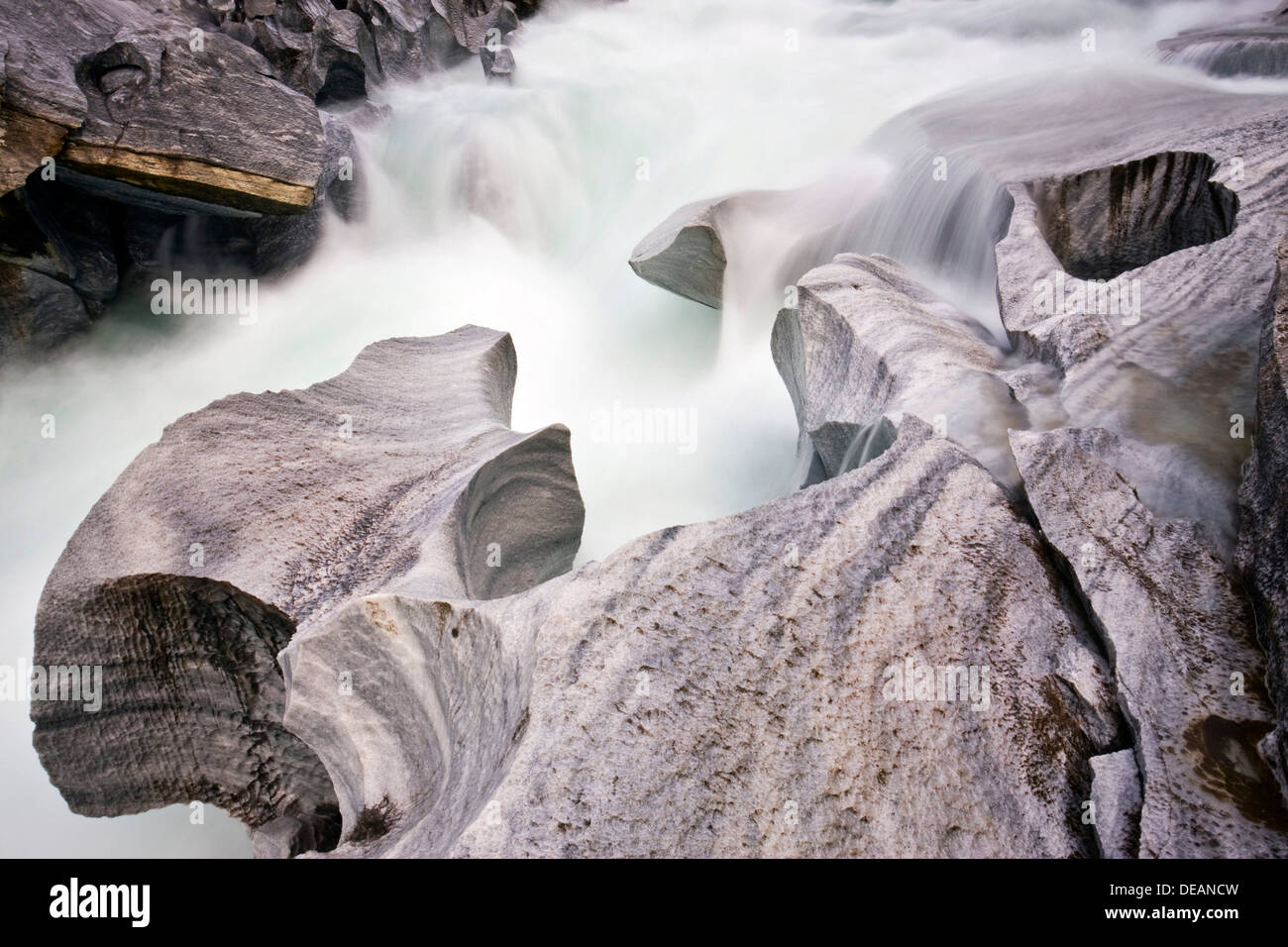 Marmorslottet, The Marble Castle, on Glomåga, Glomaga river, Nordland ...