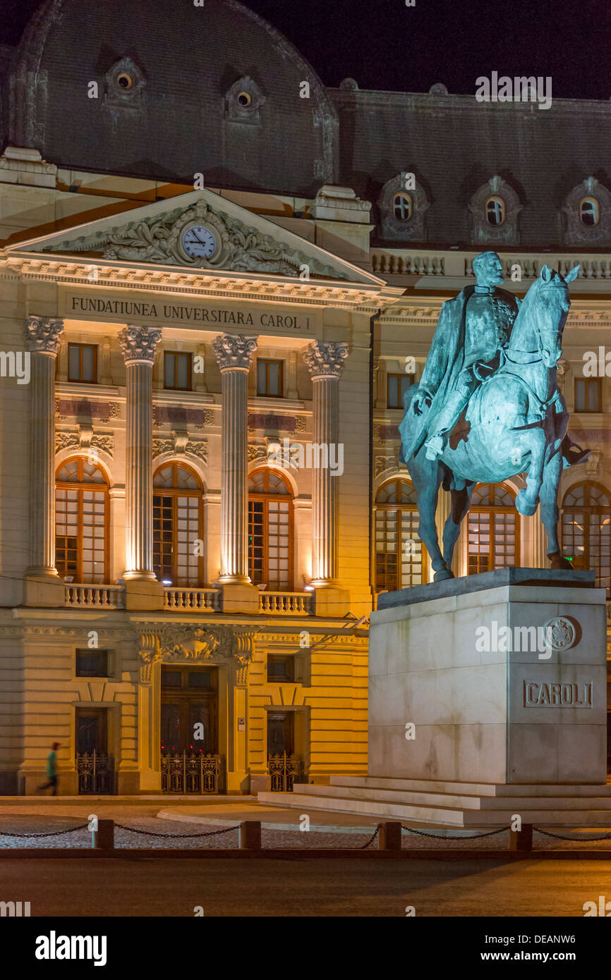 Statue of king carol i hi-res stock photography and images - Alamy