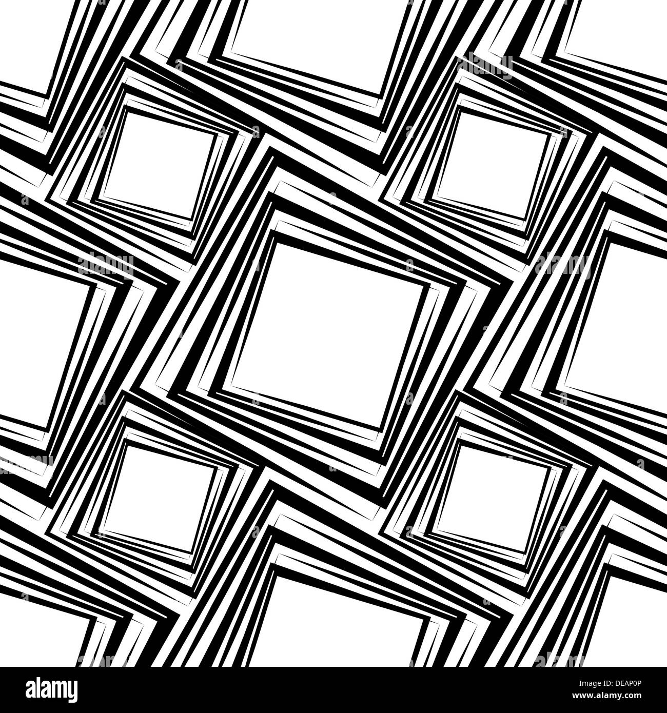 seamless pattern with squares, vector illustration Stock Photo - Alamy