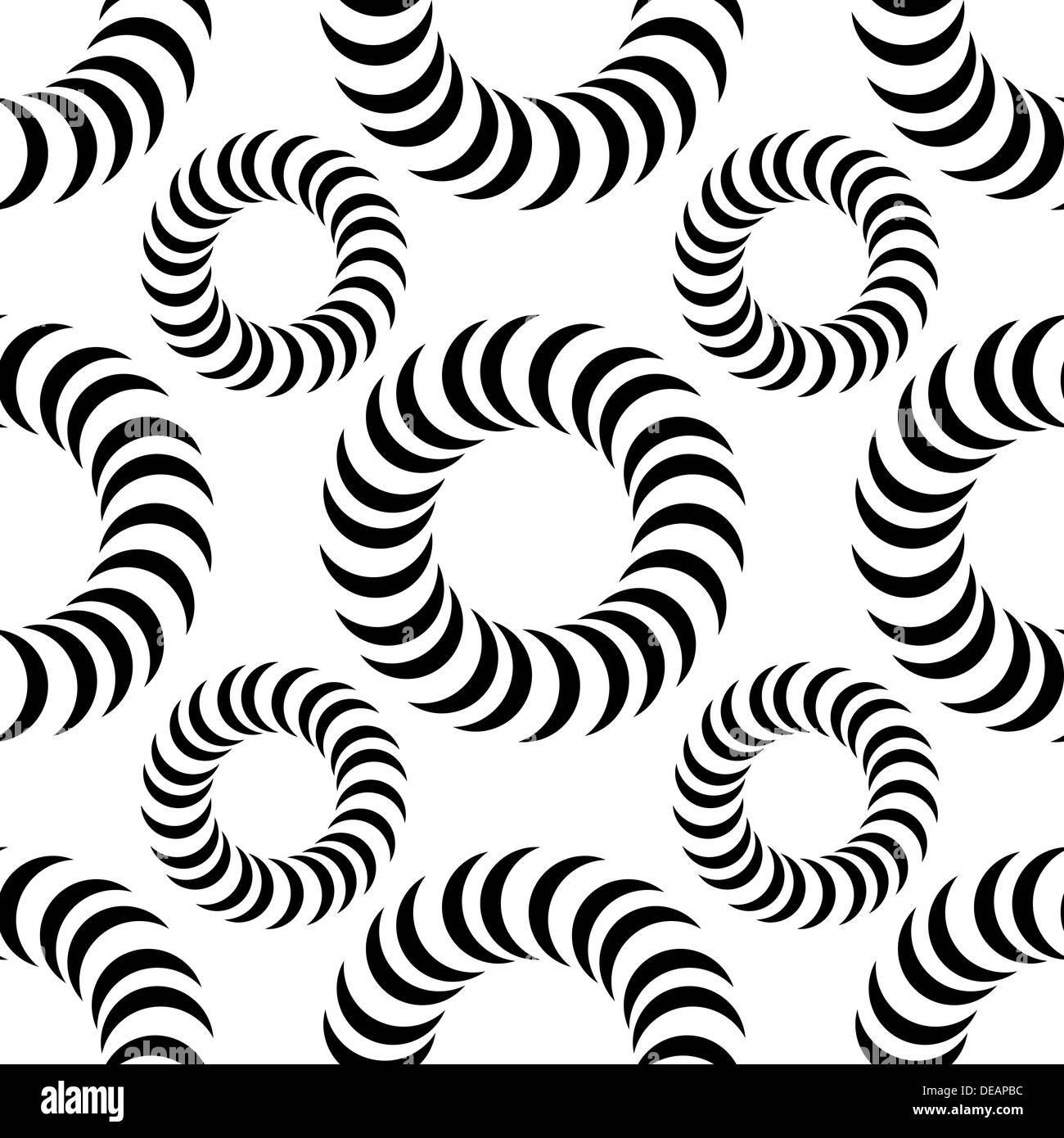 seamless pattern with circles, vector illustration Stock Photo - Alamy