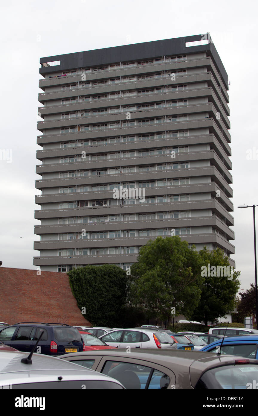 High rise flats, Hillfields, Coventry, UK Stock Photo 60478599 Alamy