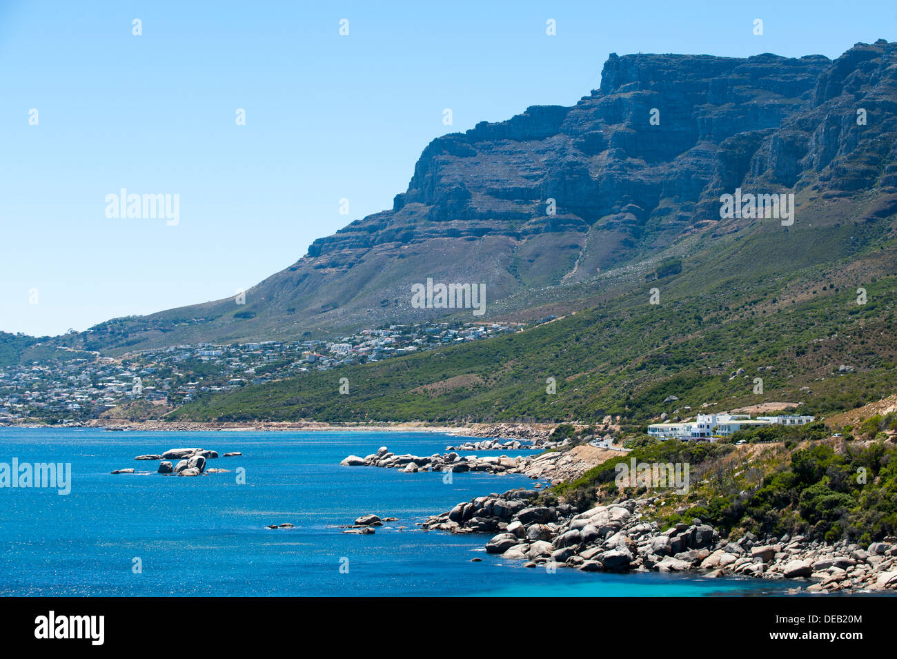 Twelve Apostles Hotel, Camps Bay, Cape Town, South Africa Stock Photo