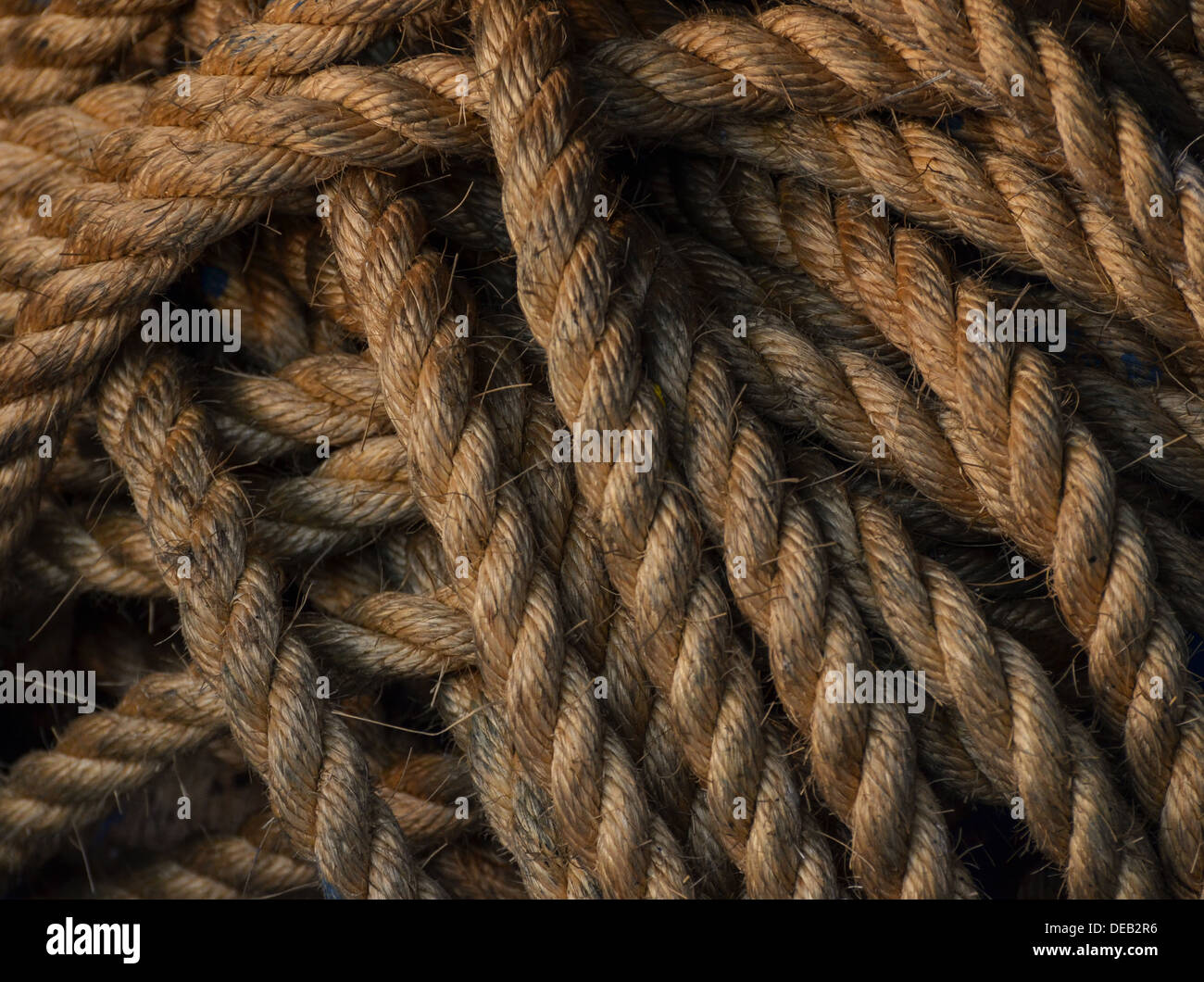 Example Picture Rope Rope cable pile hi-res stock photography and images - Alamy