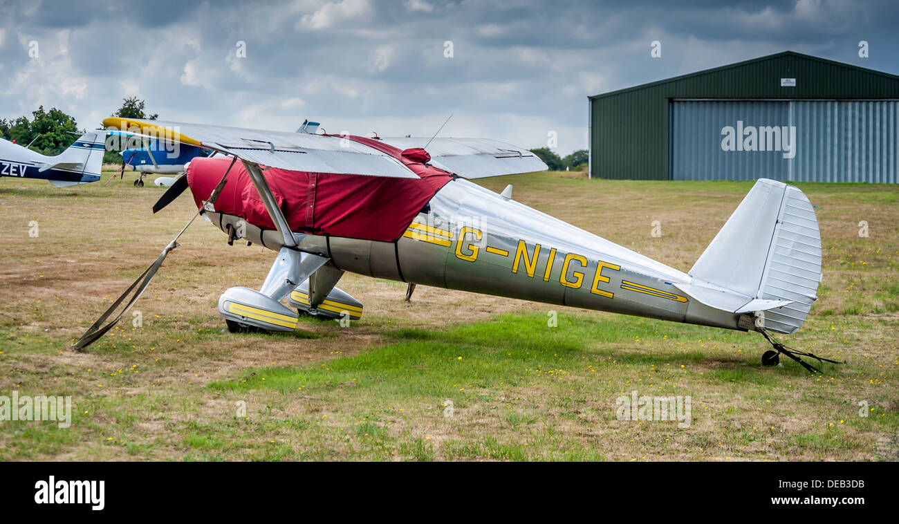 private aircraft parked up Stock Photo - Alamy