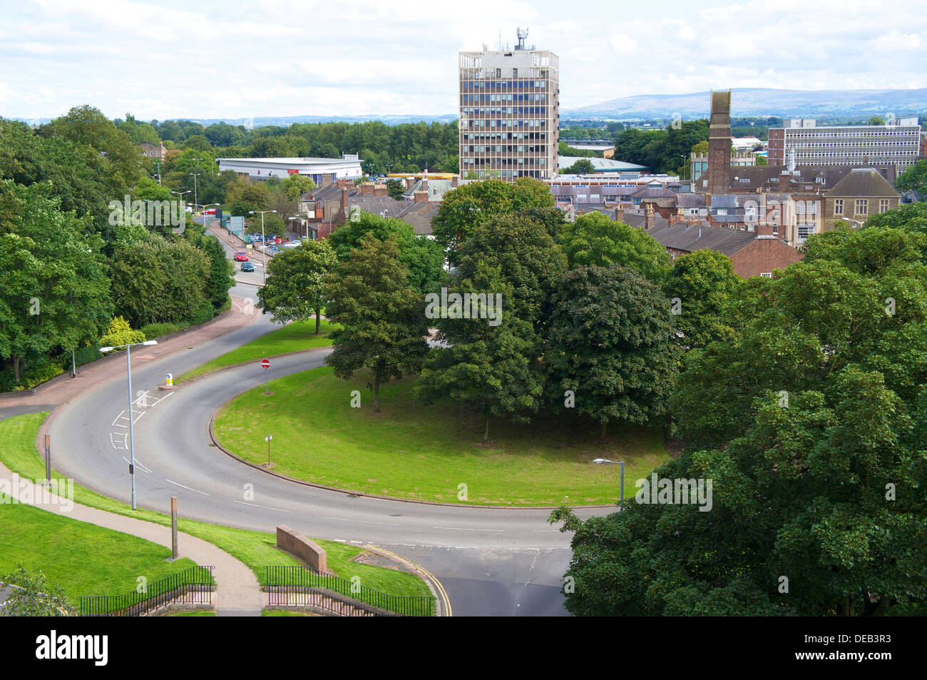 Civic Centre West Tower Street Cumbria England United Kingdom Stock