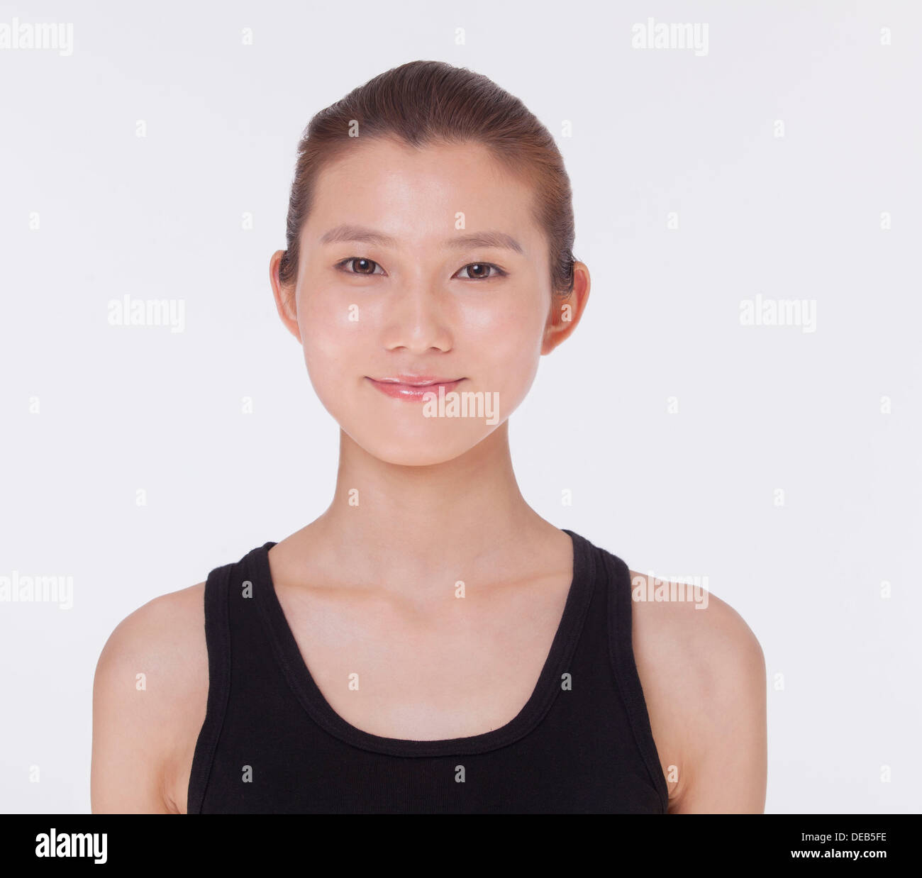 Black tank top hi-res stock photography and images - Alamy
