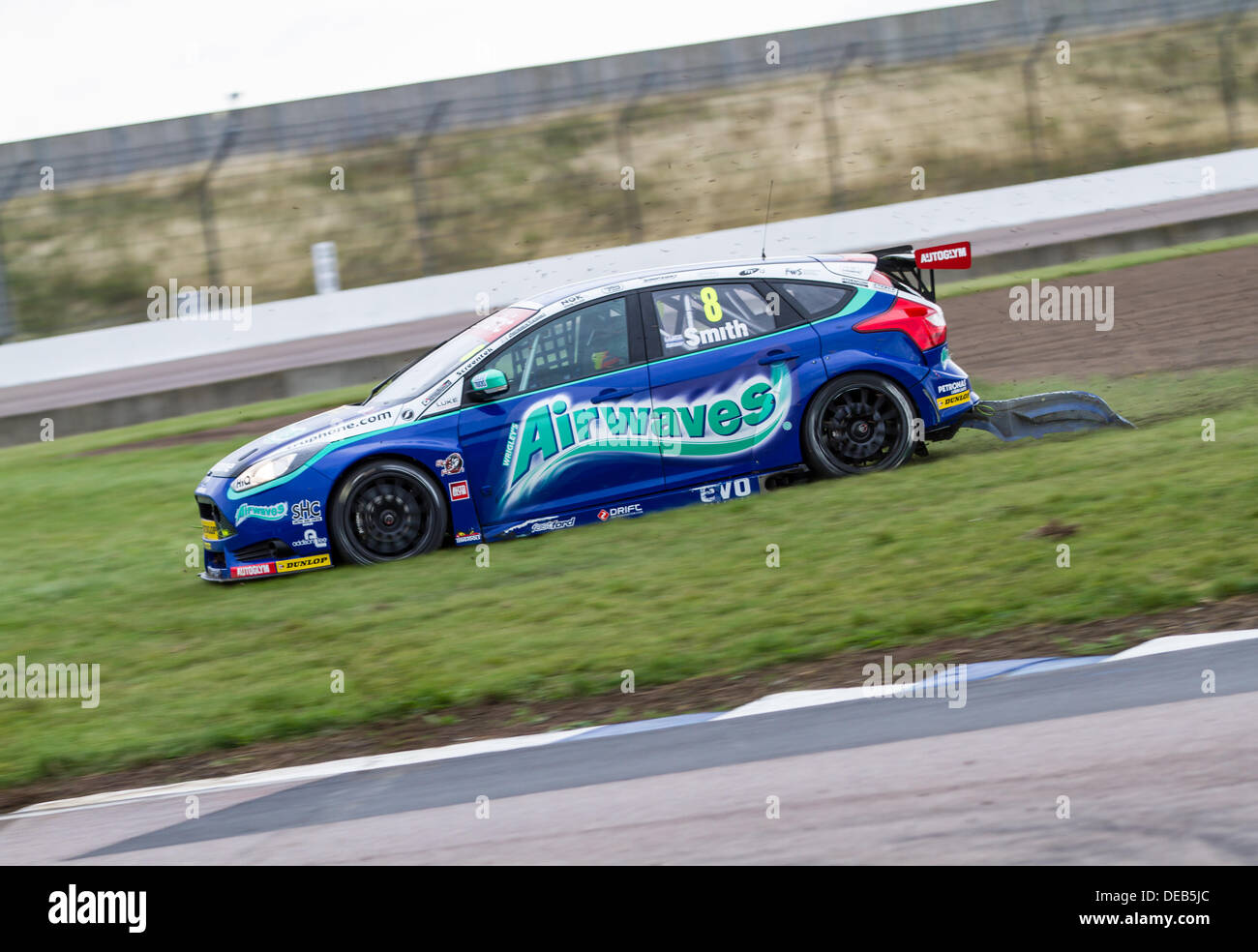 Rockingham, UK. 15th Sep, 2013. BTCC race day at Rockingham in UK Credit:  steven roe/Alamy Live News Stock Photo