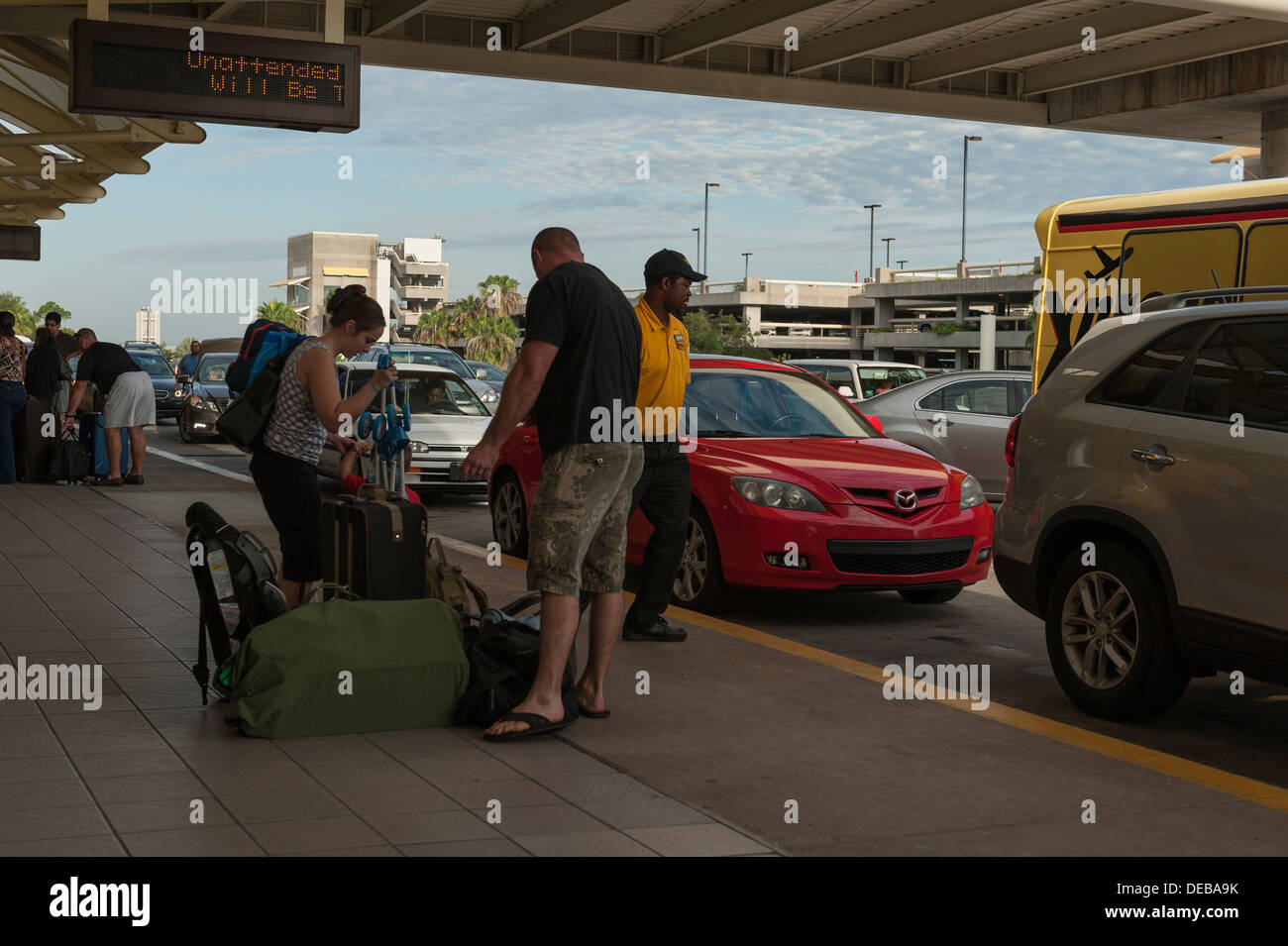 Airport curbside hires stock photography and images Alamy