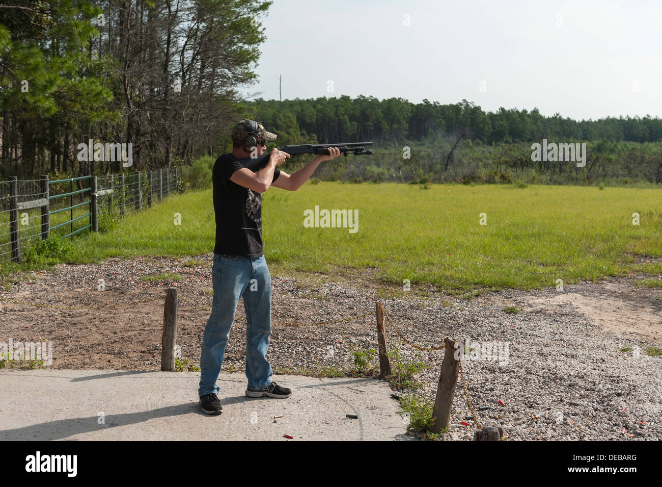 The Ocala National Forest Public Shooting Range on State Road 40 in