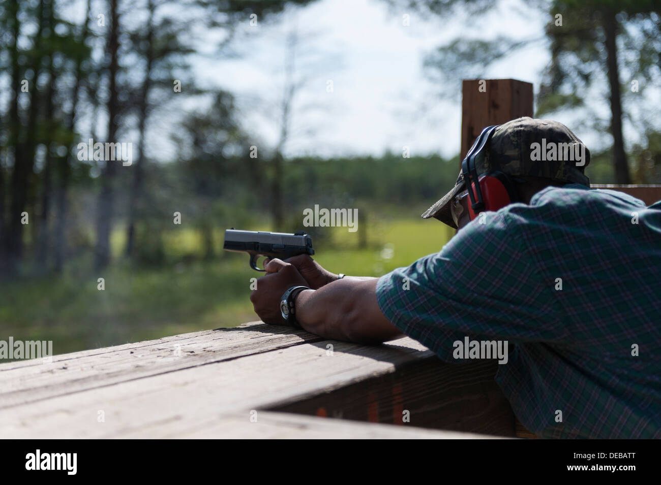 The Ocala National Forest Public Shooting Range on State Road 40 in