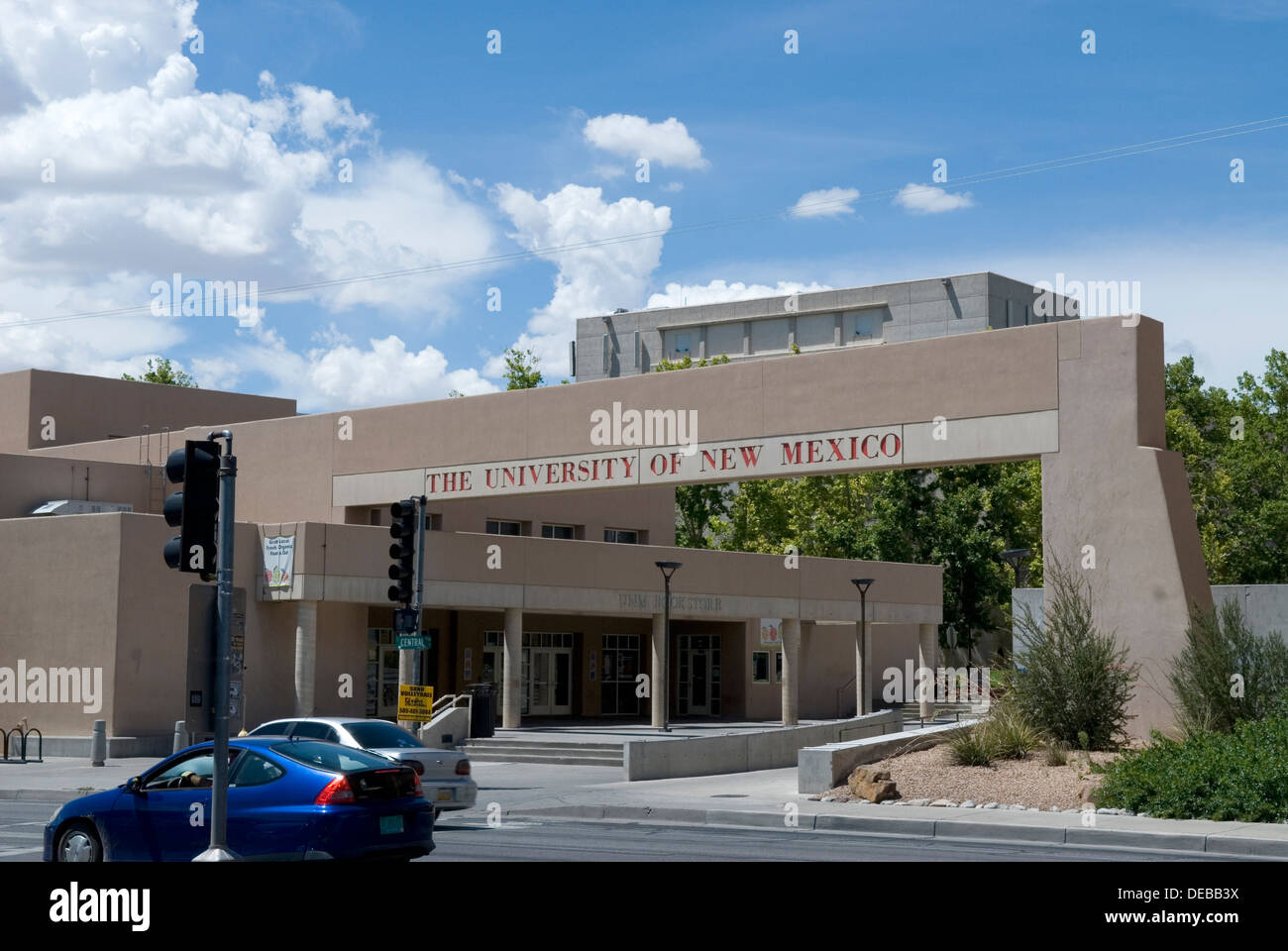 University of New Mexico at Albuquerque NM USA Stock Photo