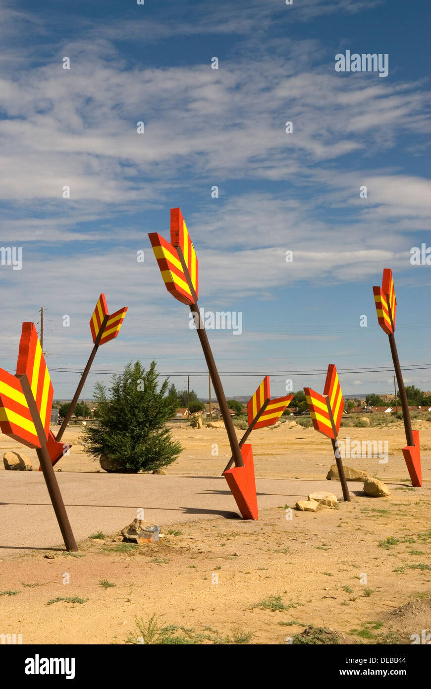 Navajo Travel Plaza Gallup New Mexico Usa High Resolution Stock