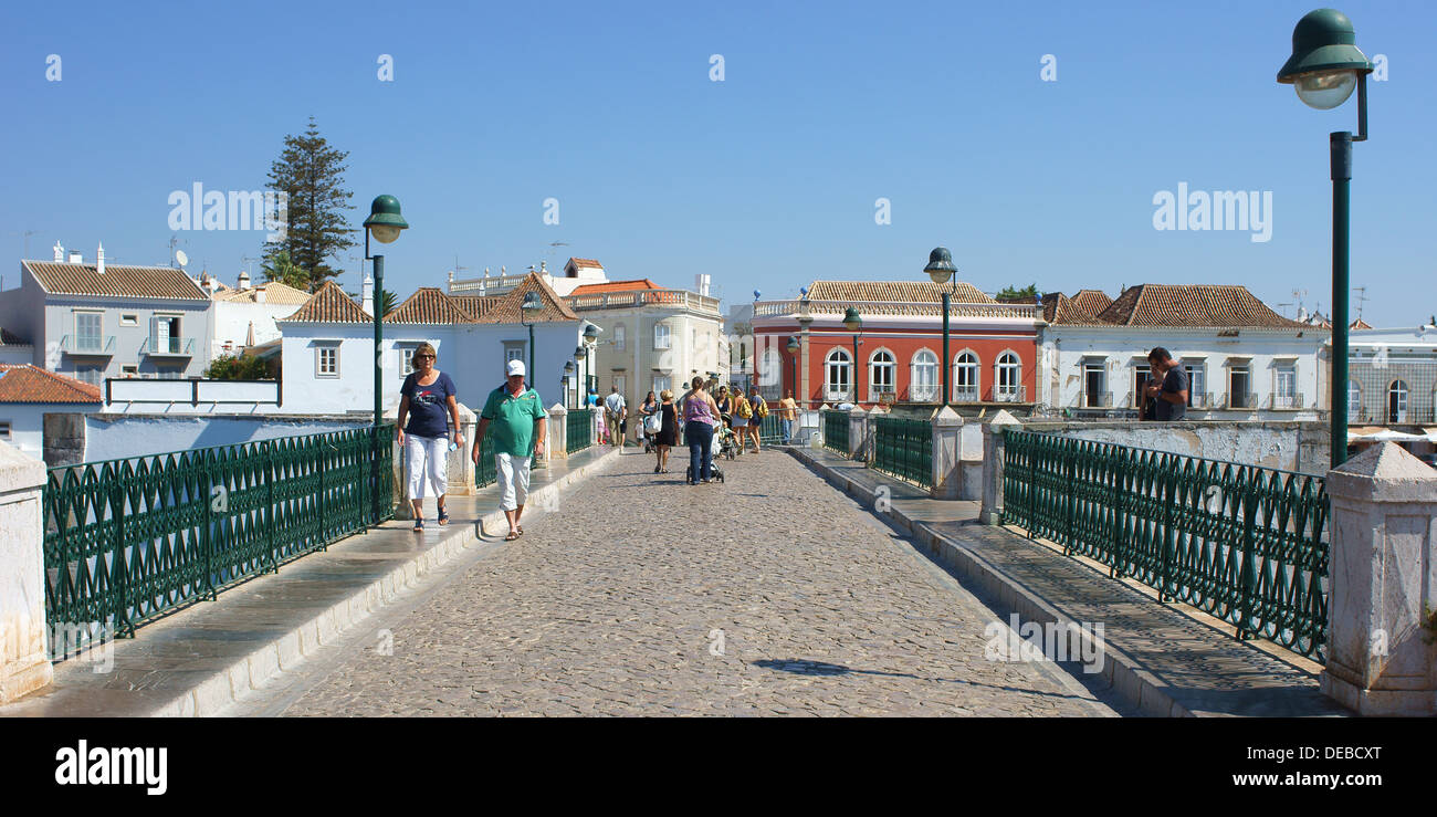 Tavira Algarve Portugal Stock Photo