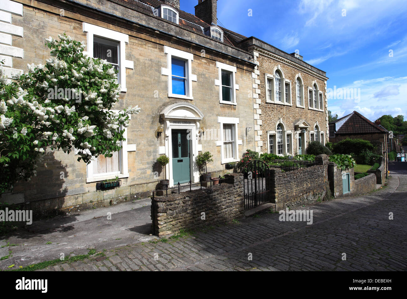 View of Frome town, Somerset County, England, UK Stock Photo
