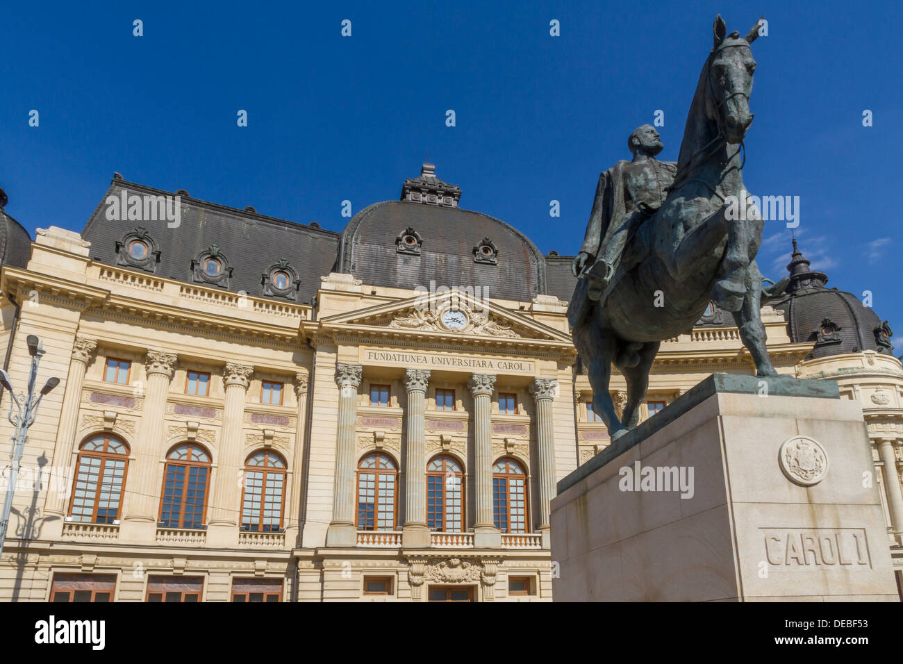 Statue of king carol i hi-res stock photography and images - Alamy