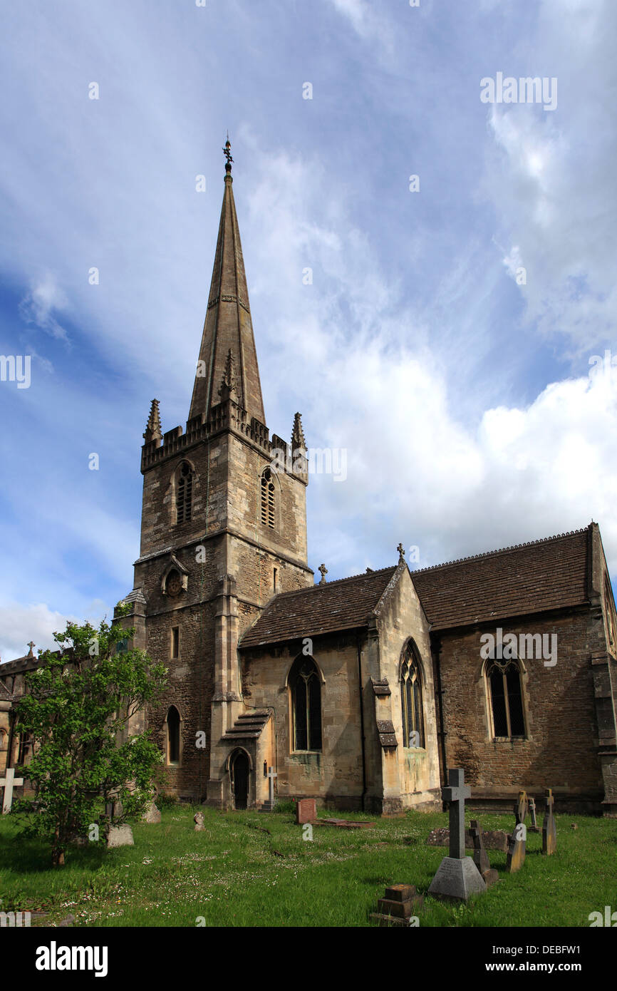 St Johns Parish church, Frome town, Somerset County, England, UK Stock Photo