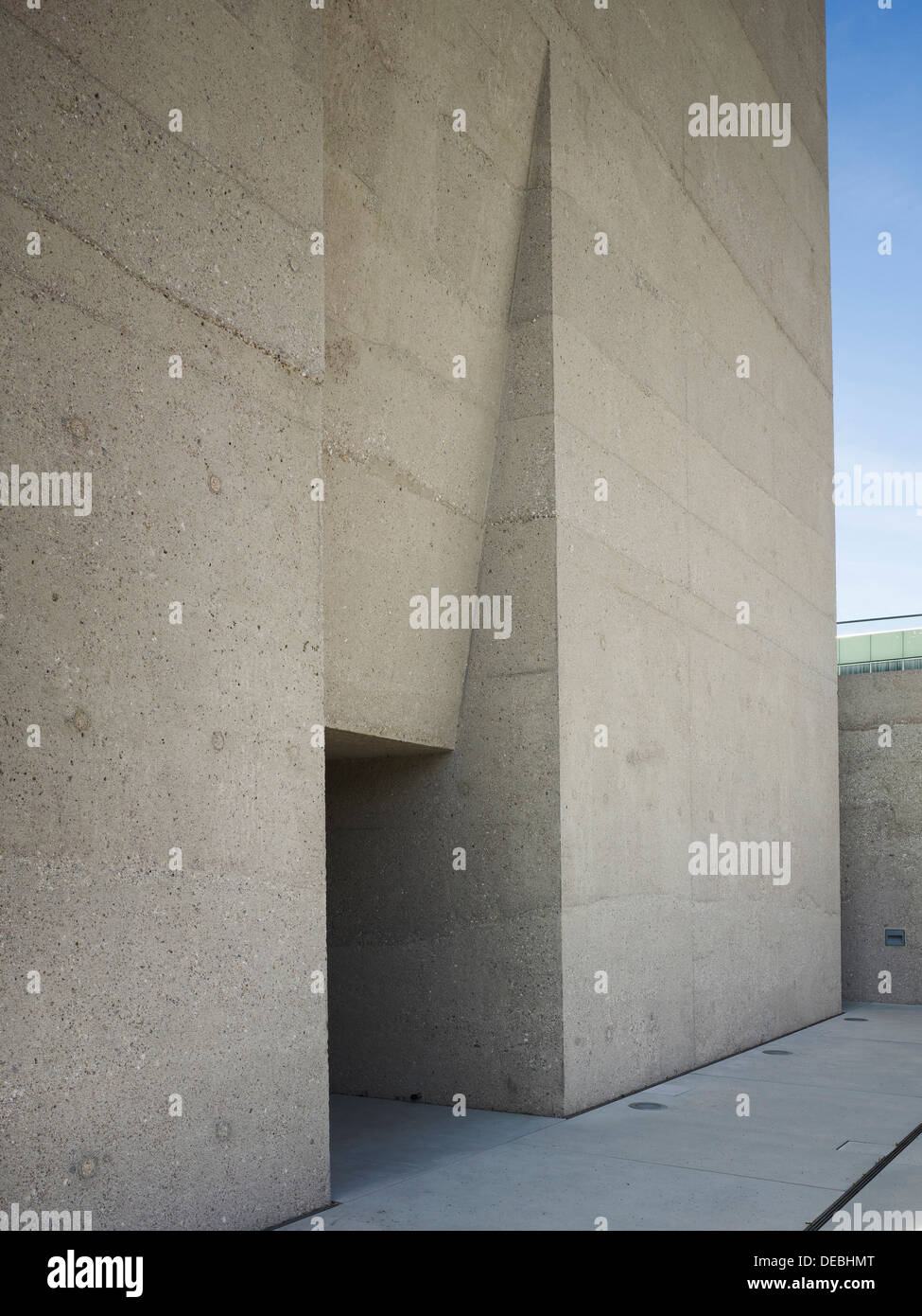 State Museum for Egyptian Art, University of Television and Film, Muenchen, Germany. Architect: Peter Boehm Architekten, 2011. D Stock Photo