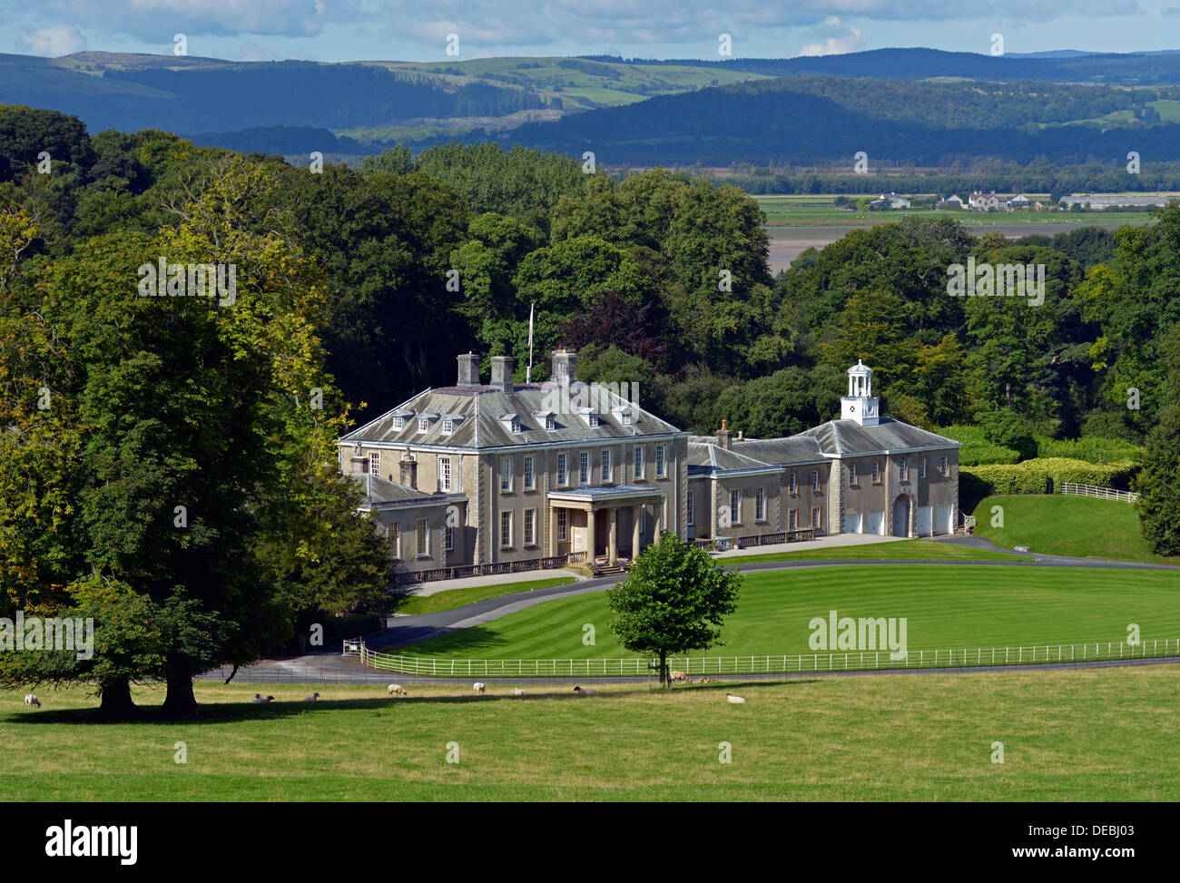 Dallam Tower, Milnthorpe, Cumbria, England, United Kingdom, Europe