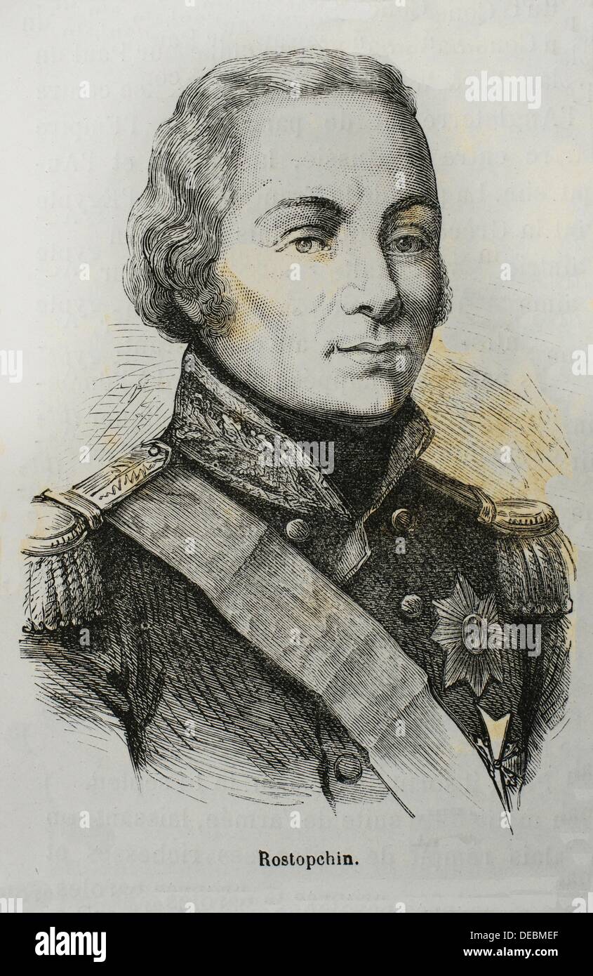 Count Rostopchin 30 france hi-res stock photography and images - Alamy