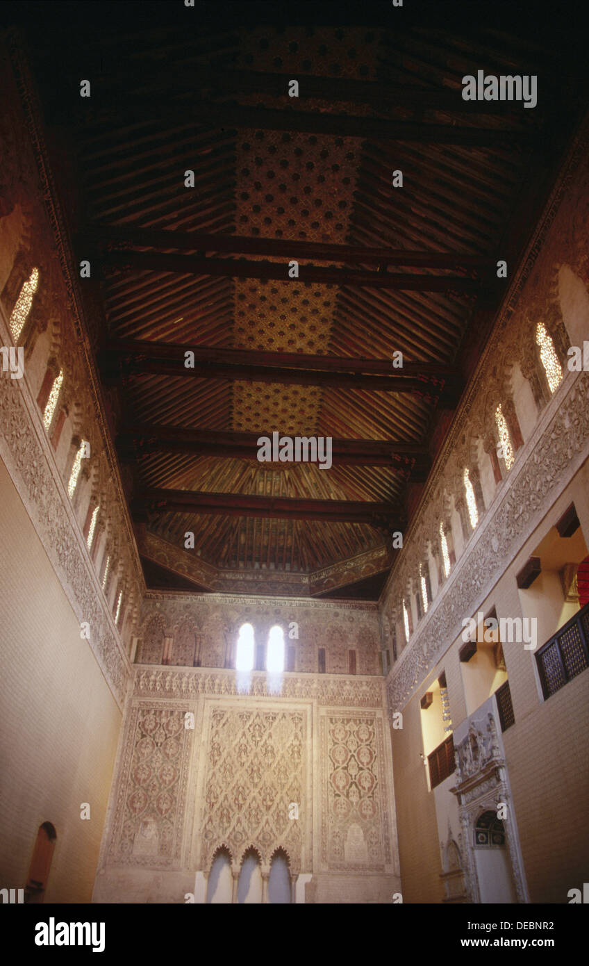 El Tránsito synagogue. Toledo. Spain Stock Photo