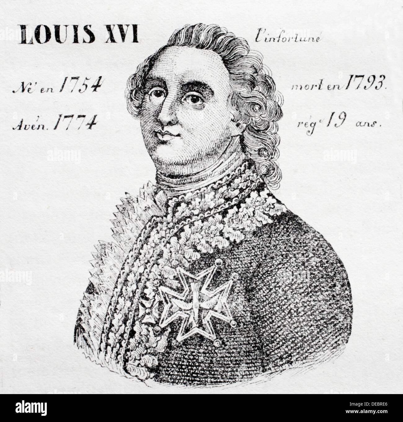 Portrait of the king louis xvi hires stock photography and images Alamy