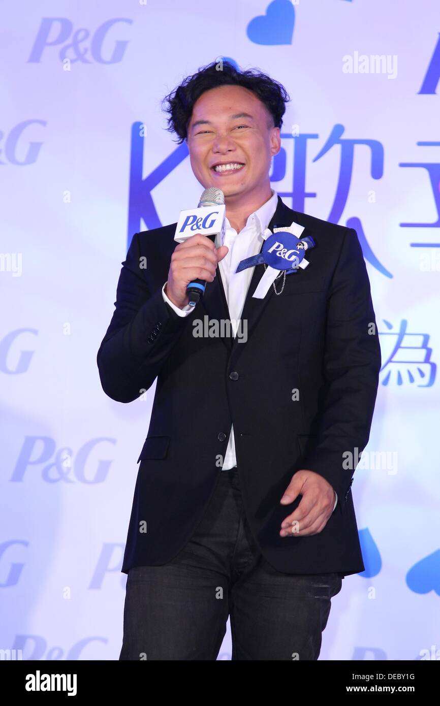 Super star Eason Chan attends commercial activity in Hong Kong,China on ...