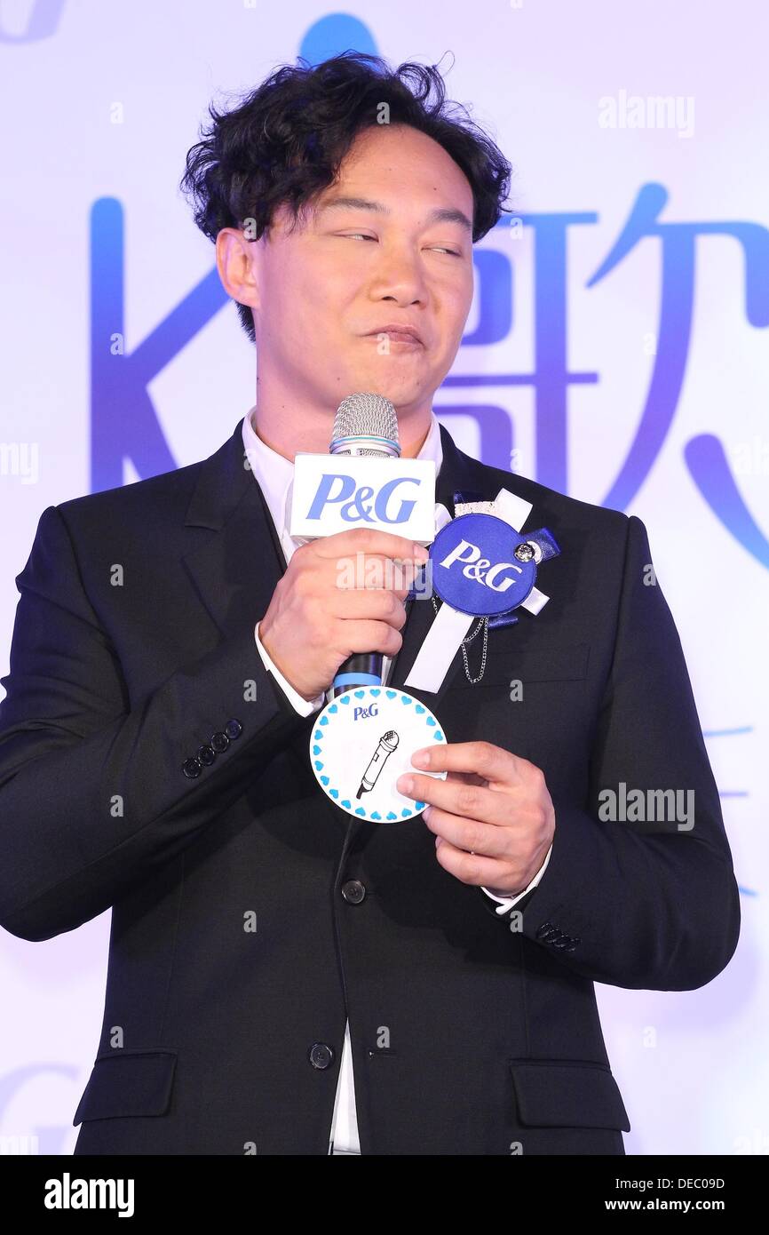 Super star Eason Chan attends commercial activity in Hong Kong,China on ...