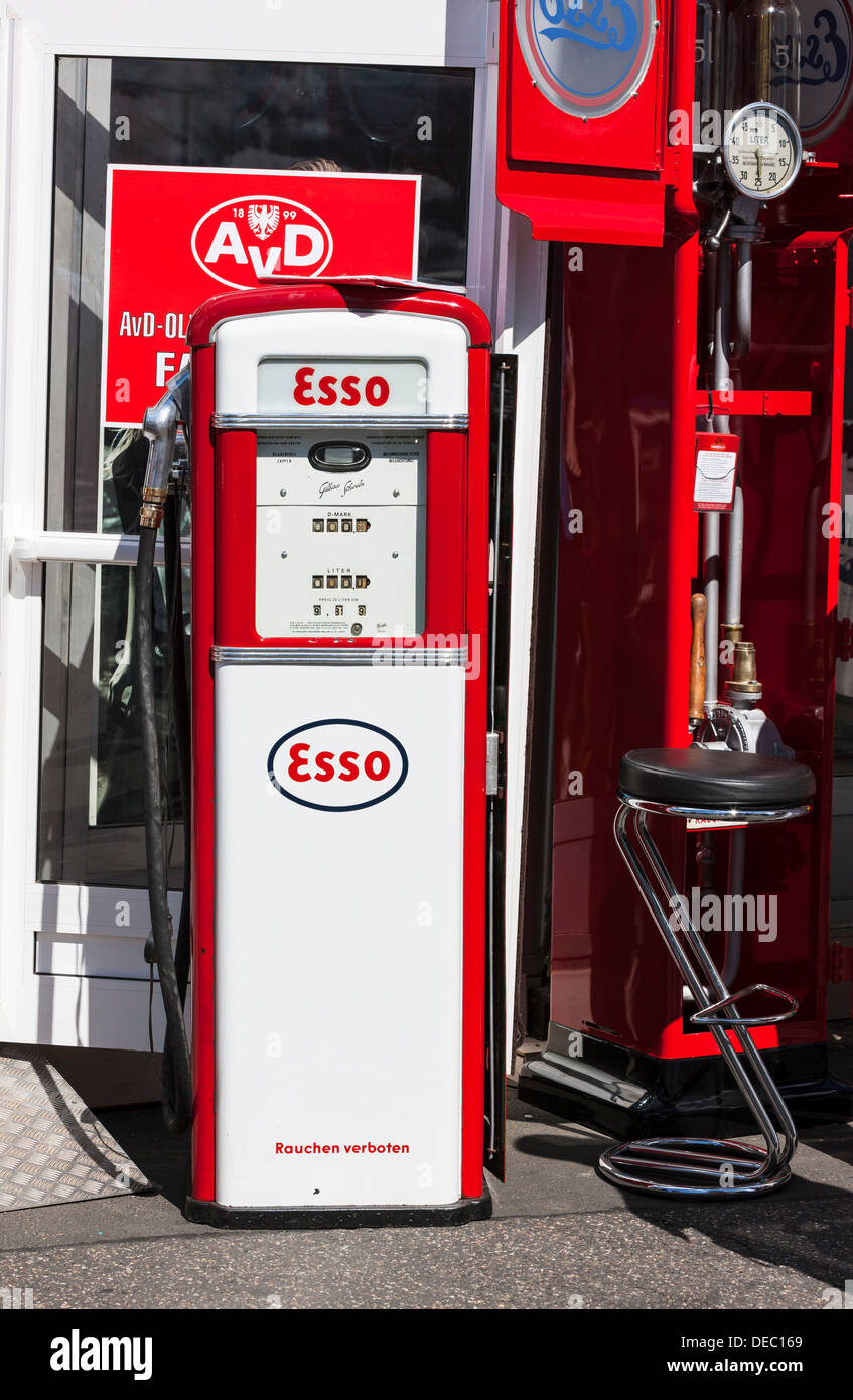 Esso petrol pump fuel hi-res stock photography and images - Alamy