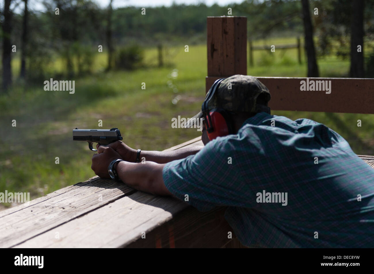 The Ocala National Forest Public Shooting Range on State Road 40 in