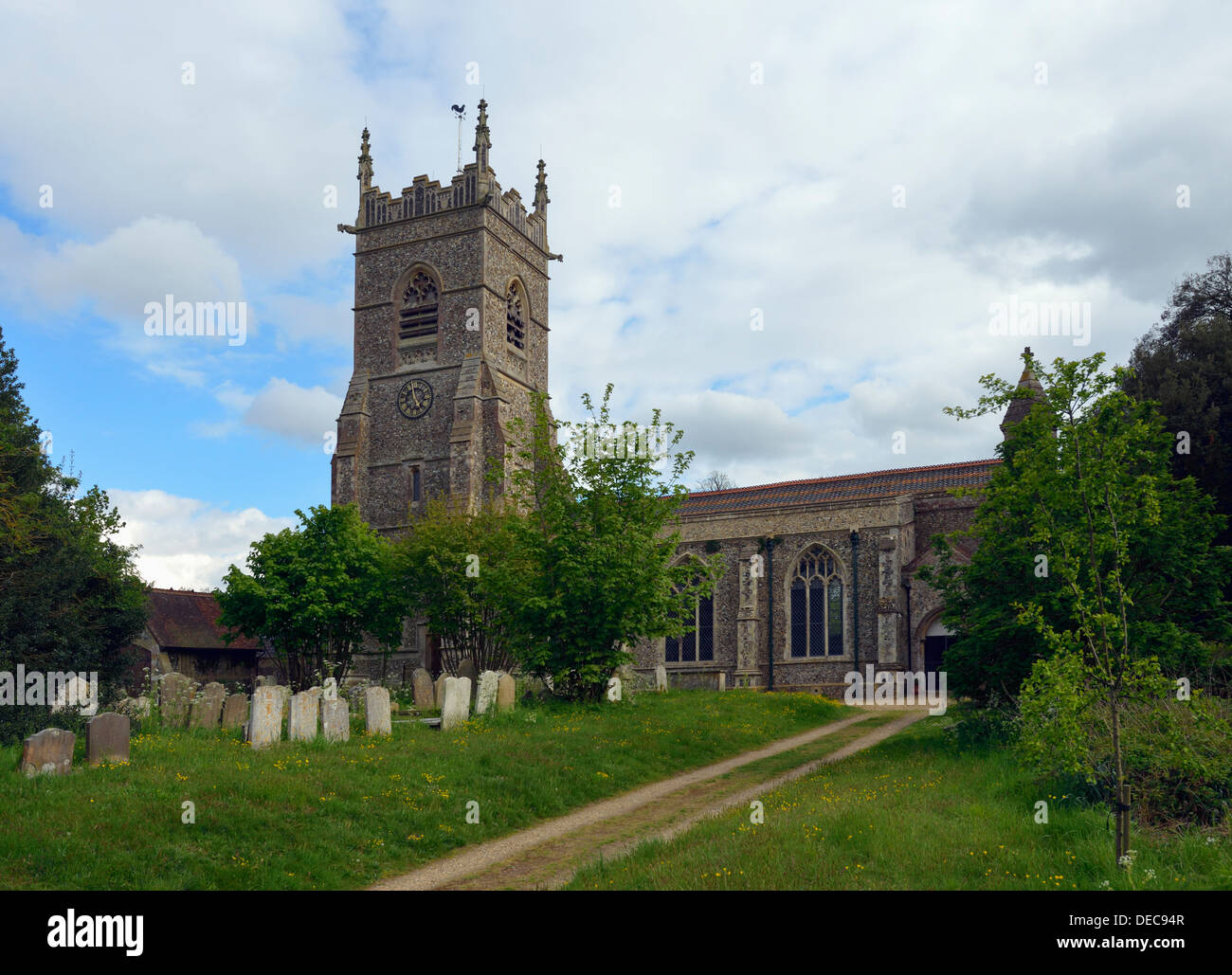 Church of Saint Peter and Saint Paul. Wangford, Suffolk, England ...