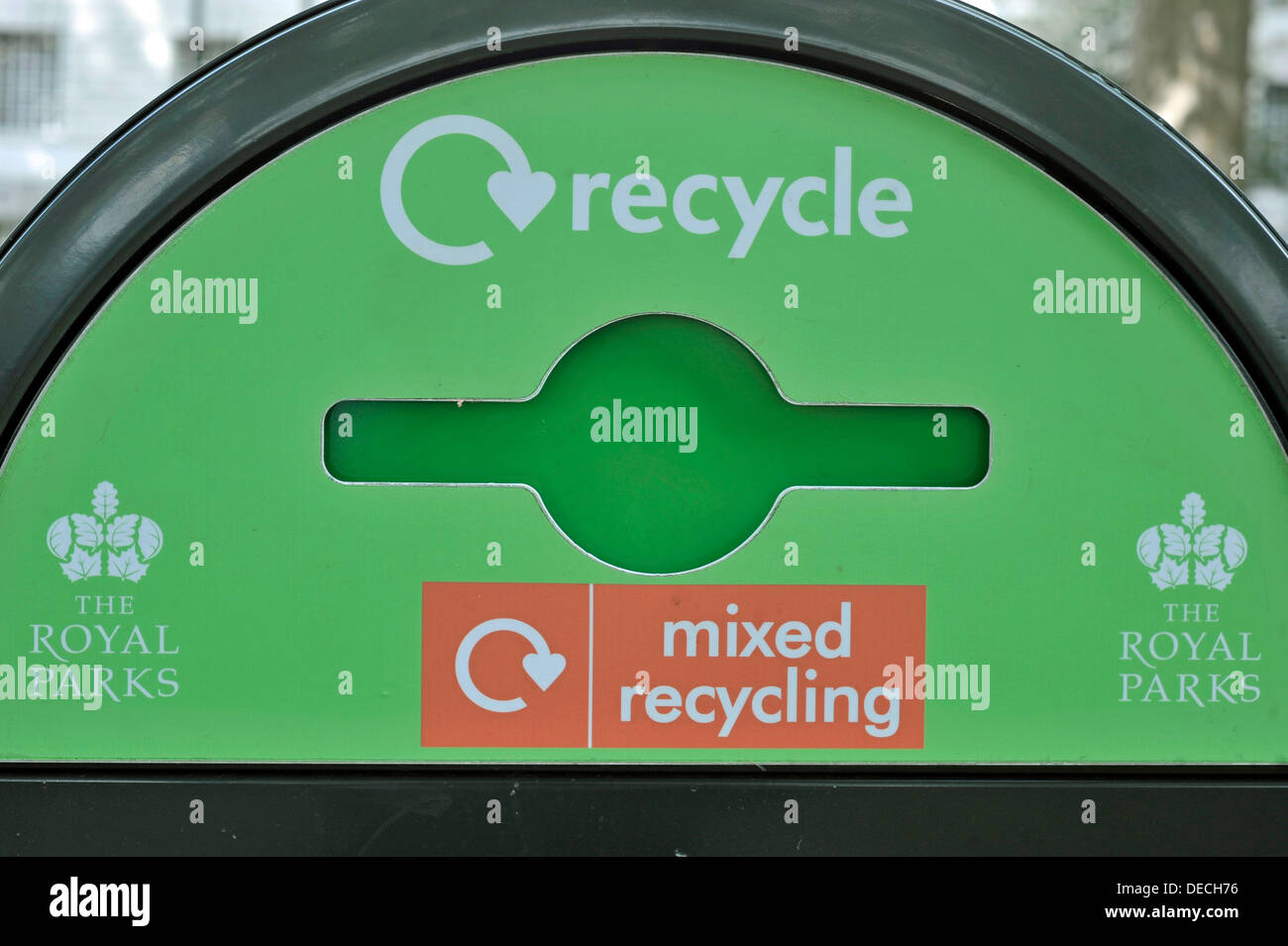 recycling bin london westminster Stock Photo Alamy