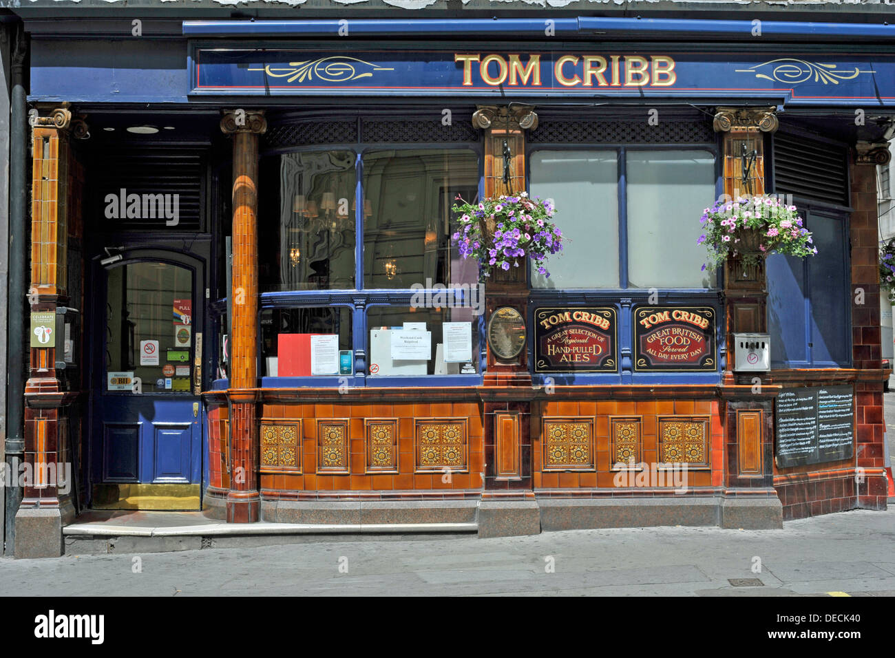 tom cribb pub Stock Photo