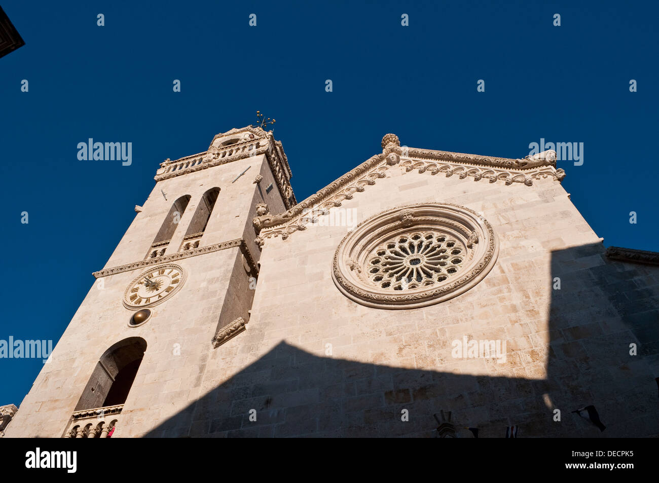 St Mark's Cathedral, Korcula, Croatia Stock Photo