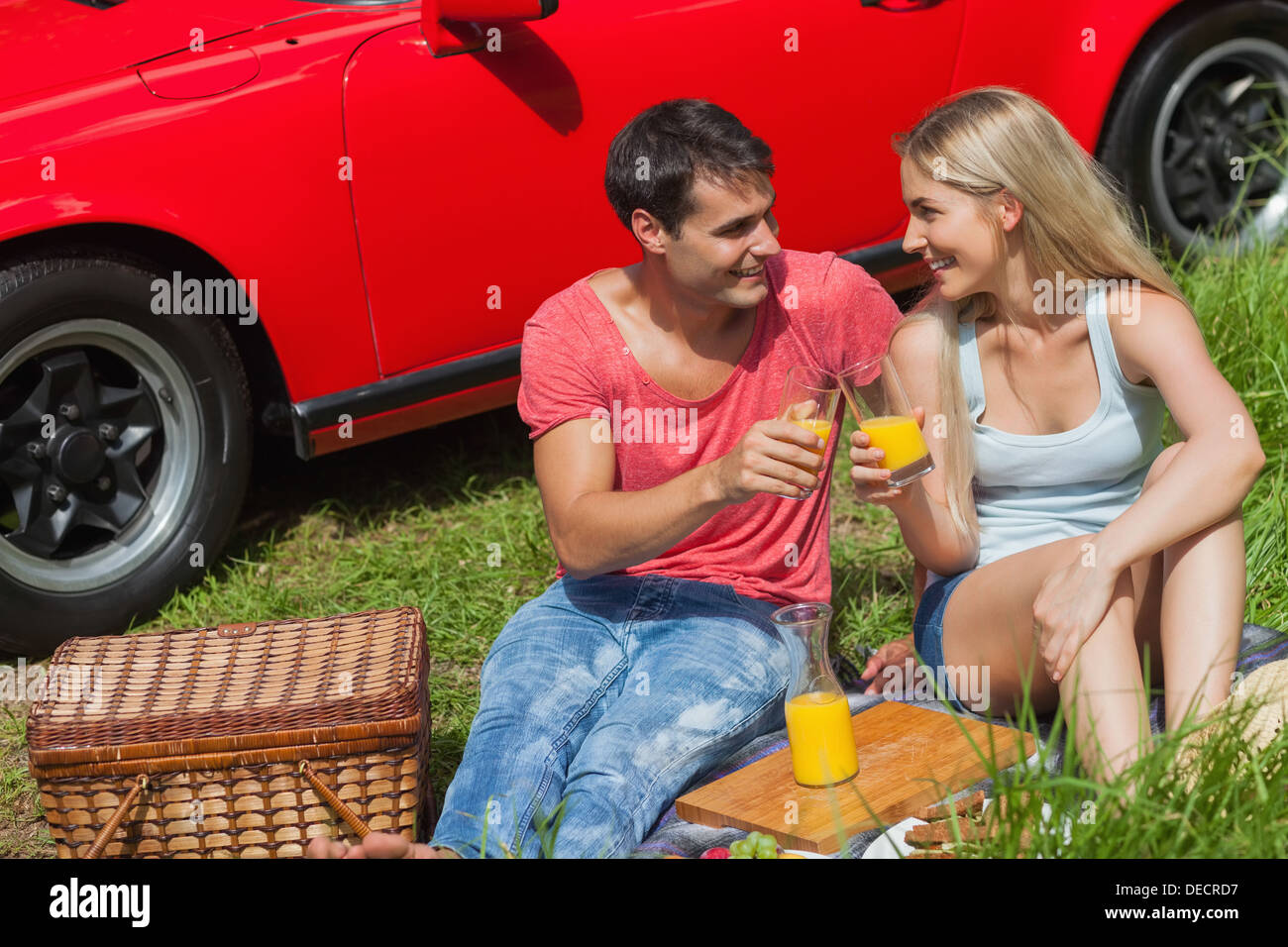 Picnic grass not people hi-res stock photography and images - Alamy